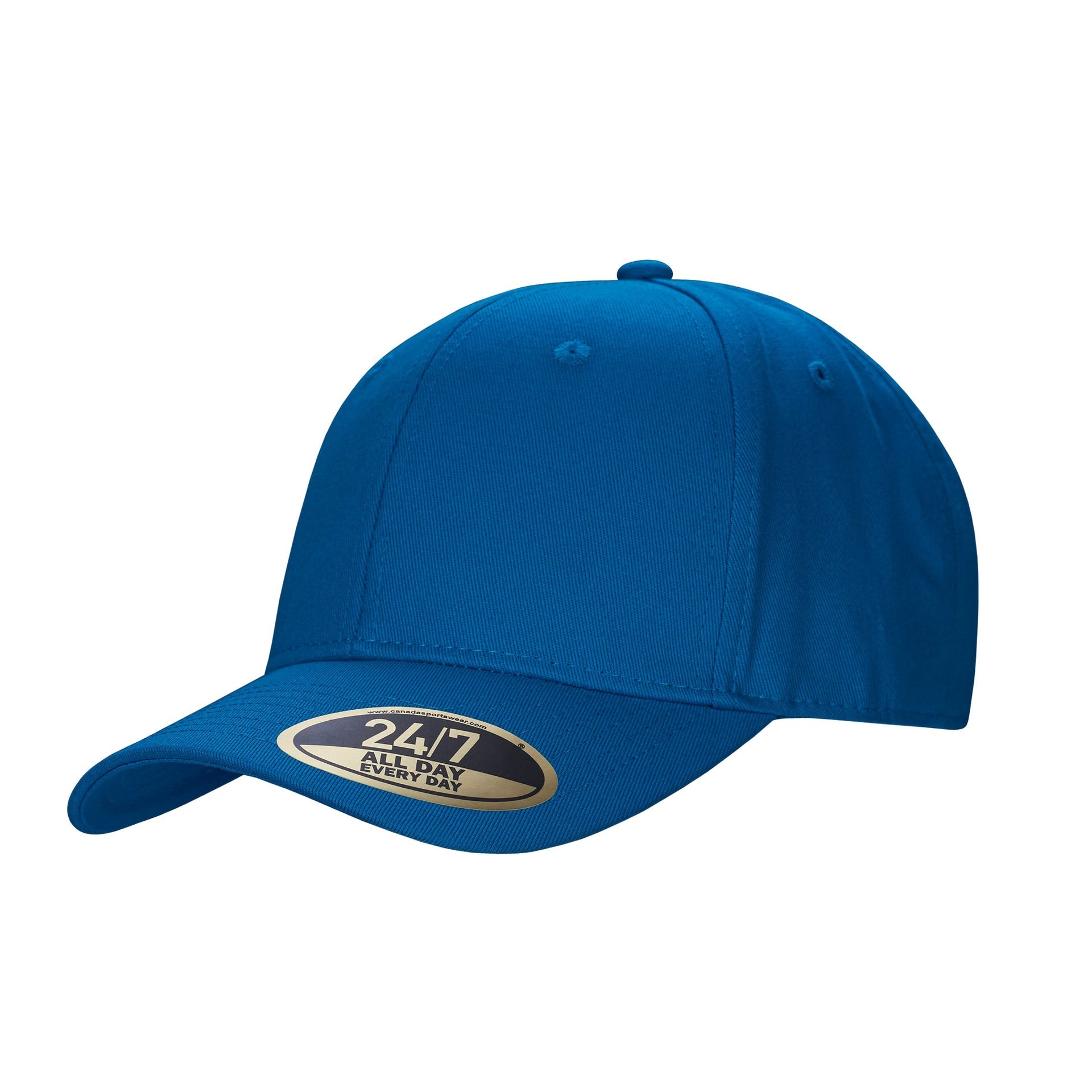 H08200 - Value - Snap Back Cotton Twill Cap Sapphire 08200 8200 __label:IN-STOCK c130 caps cotton cap y130