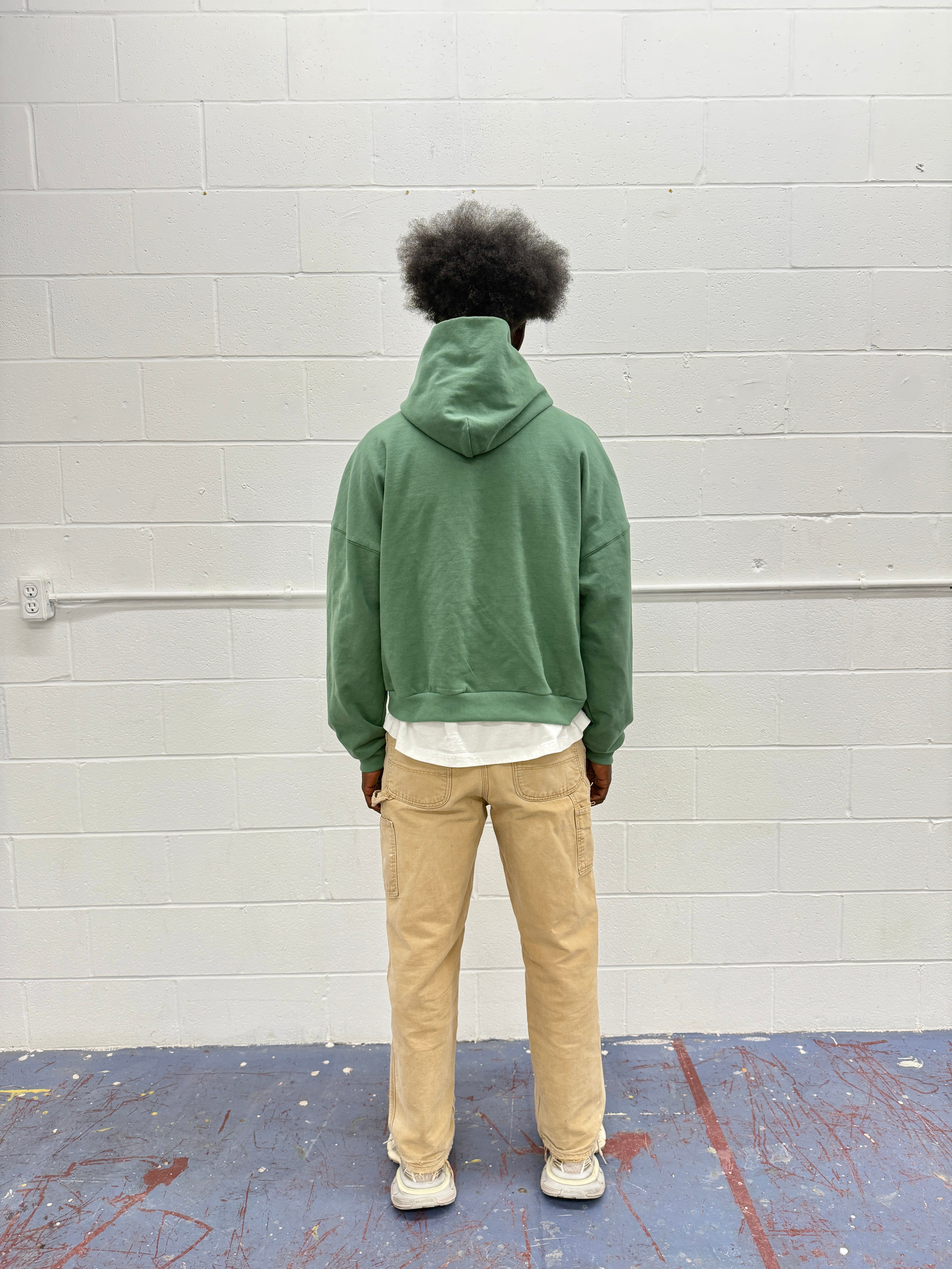 Forest Green Hoodie Humaform Shopify Collective