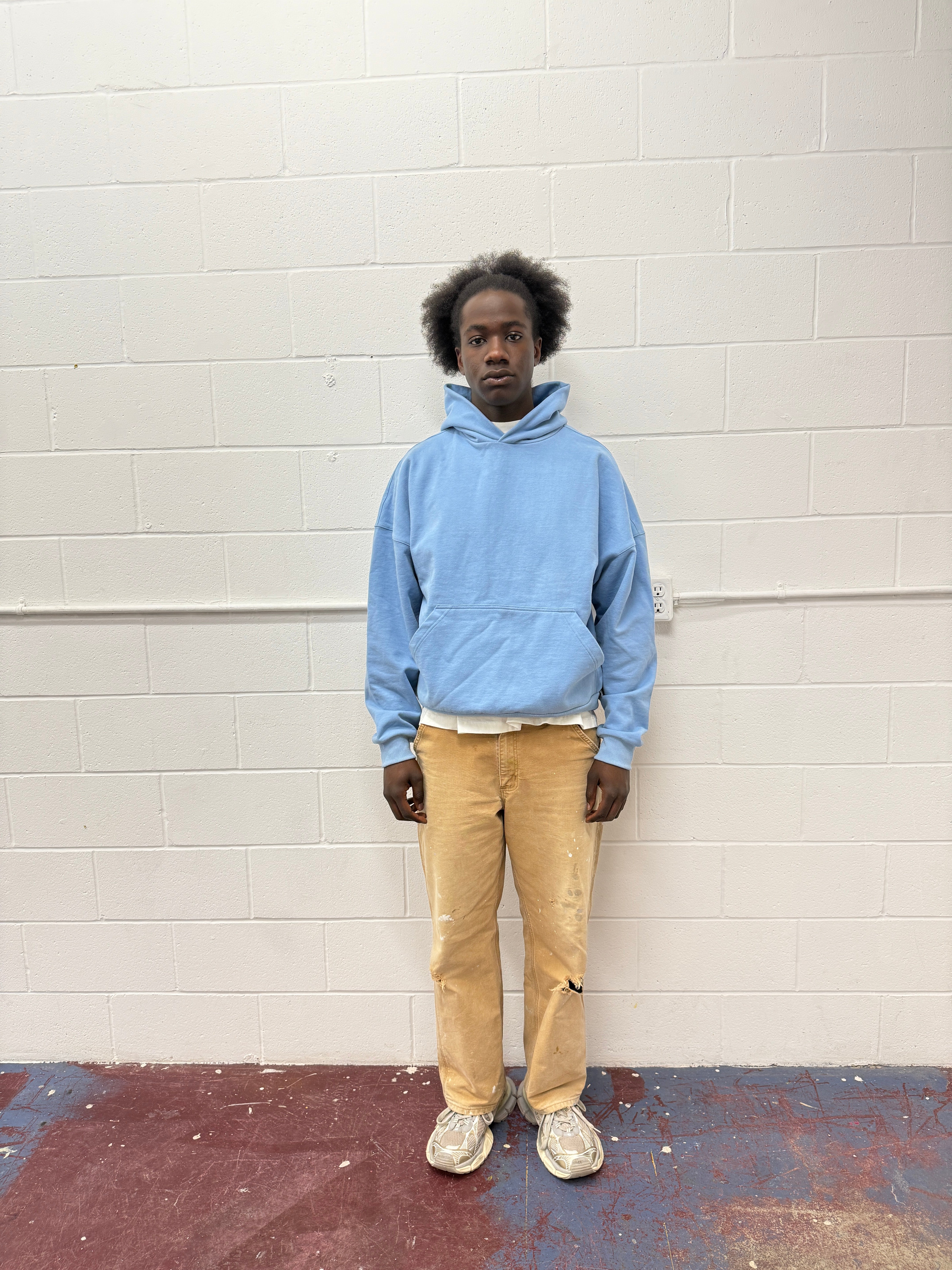 Blue Hoodie Humaform Shopify Collective