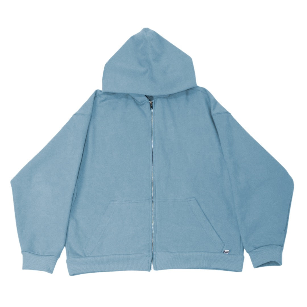 Blue Zip-Up Hoodie Humaform Shopify Collective