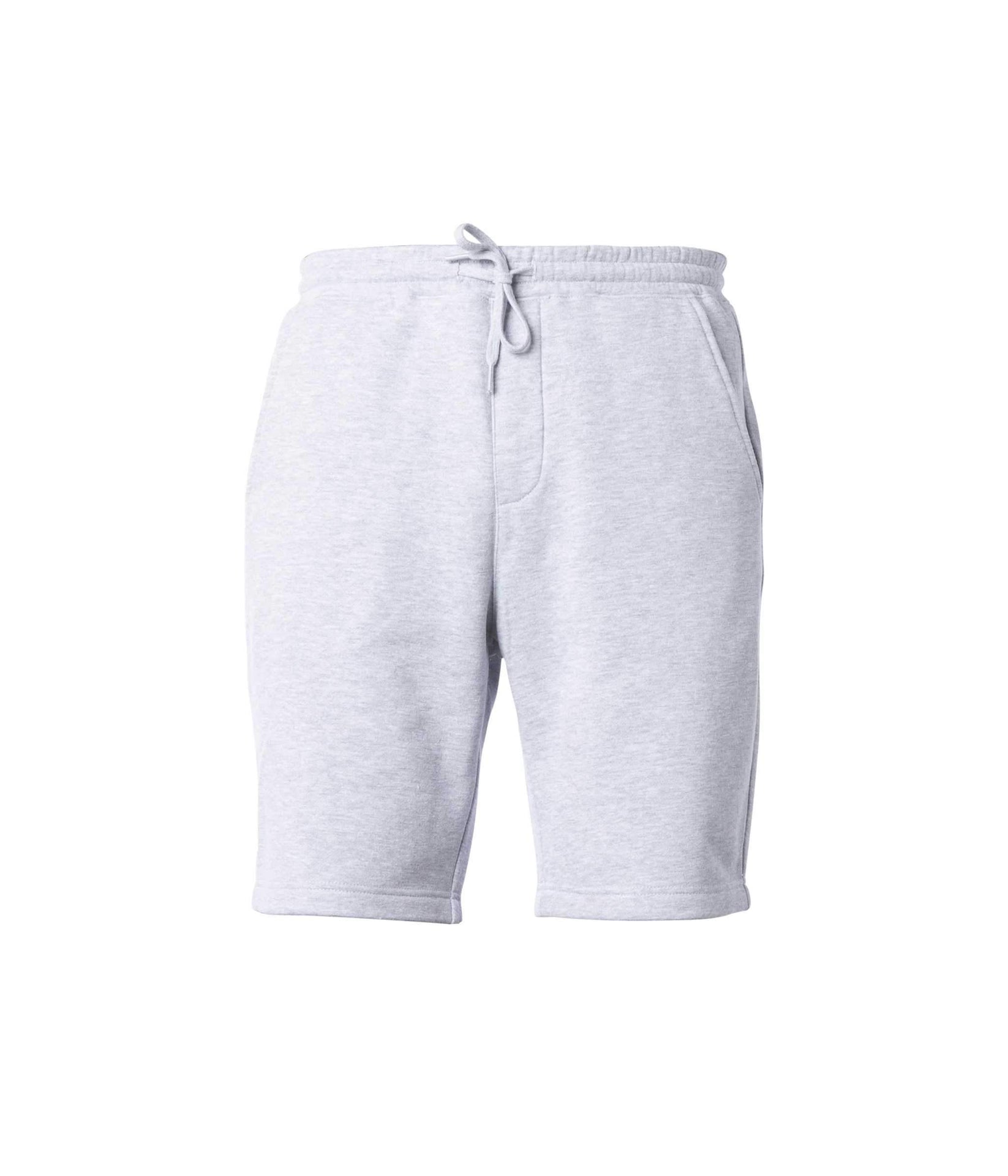 IND20SRT - Men's Midweight Fleece Short Grey Heather BASIC FLEECE BOTTOMS COTTON / POLYESTER ind IND20 IND20SRT INDEPENDENT MEN mens tearaway