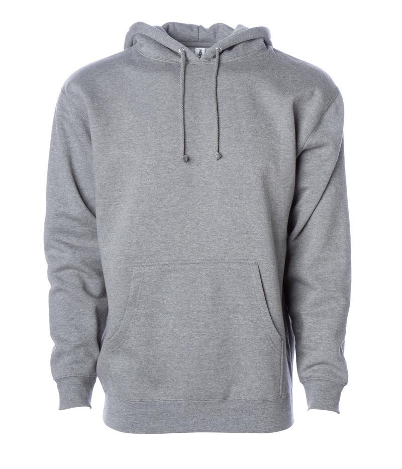 IND4000 - Men's Heavyweight Hooded Pullover Sweatshirt Gunmetal Heather XS 4000 BASIC FLEECE Classic COTTON / POLYESTER Heavyweight hoodie ind IND4000 INDEPENDENT MEN Men's pullover PULLOVERS REGULAR shsdchildproduct sweatshirt tearaway