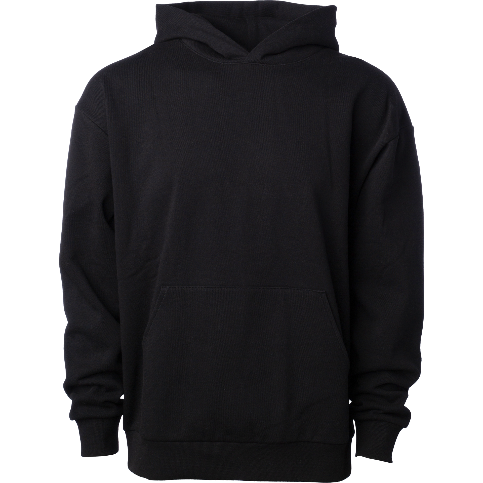 IND420XD - Mainstreet Pullover Hood Black XS INDEPENDENT MEN PIGMENT DYES PULLOVERS tearaway