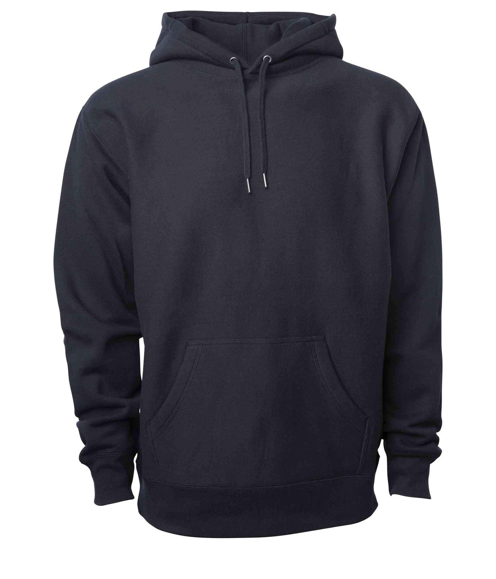 IND5000P - Men's Premium 450GM Heavyweight Cross-Grain Hoodie Black 5000 BASIC FLEECE COTTON / POLYESTER Cross-Grain Heavyweight Hood hoodie ind IND5000 IND5000P INDEPENDENT Legend MEN mens pullover PULLOVERS REGULAR tearaway