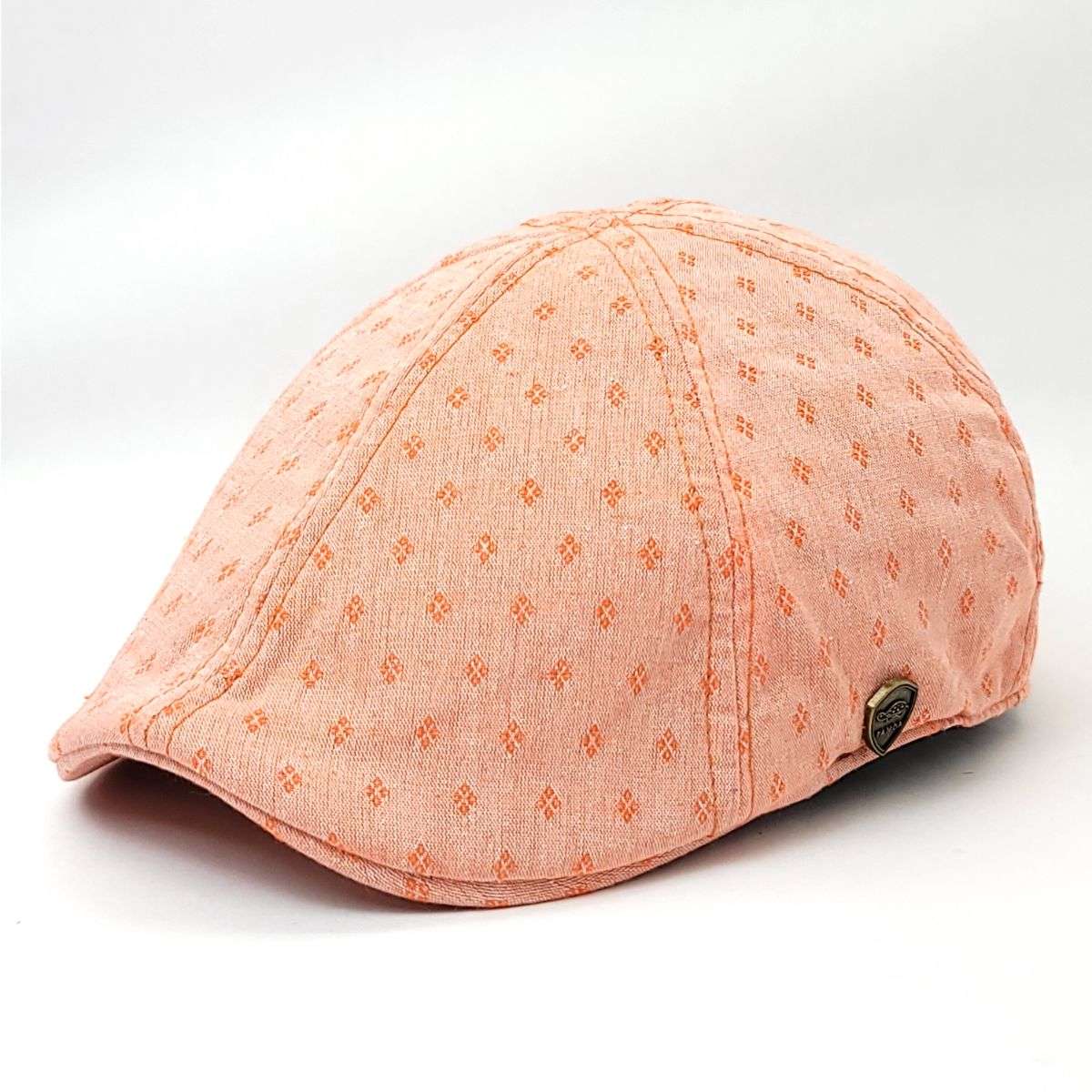 Fashion Ivy - PMV790, Flower polka dot, Multi-Coloured, S/M & L/XL Orange Fashion Hat