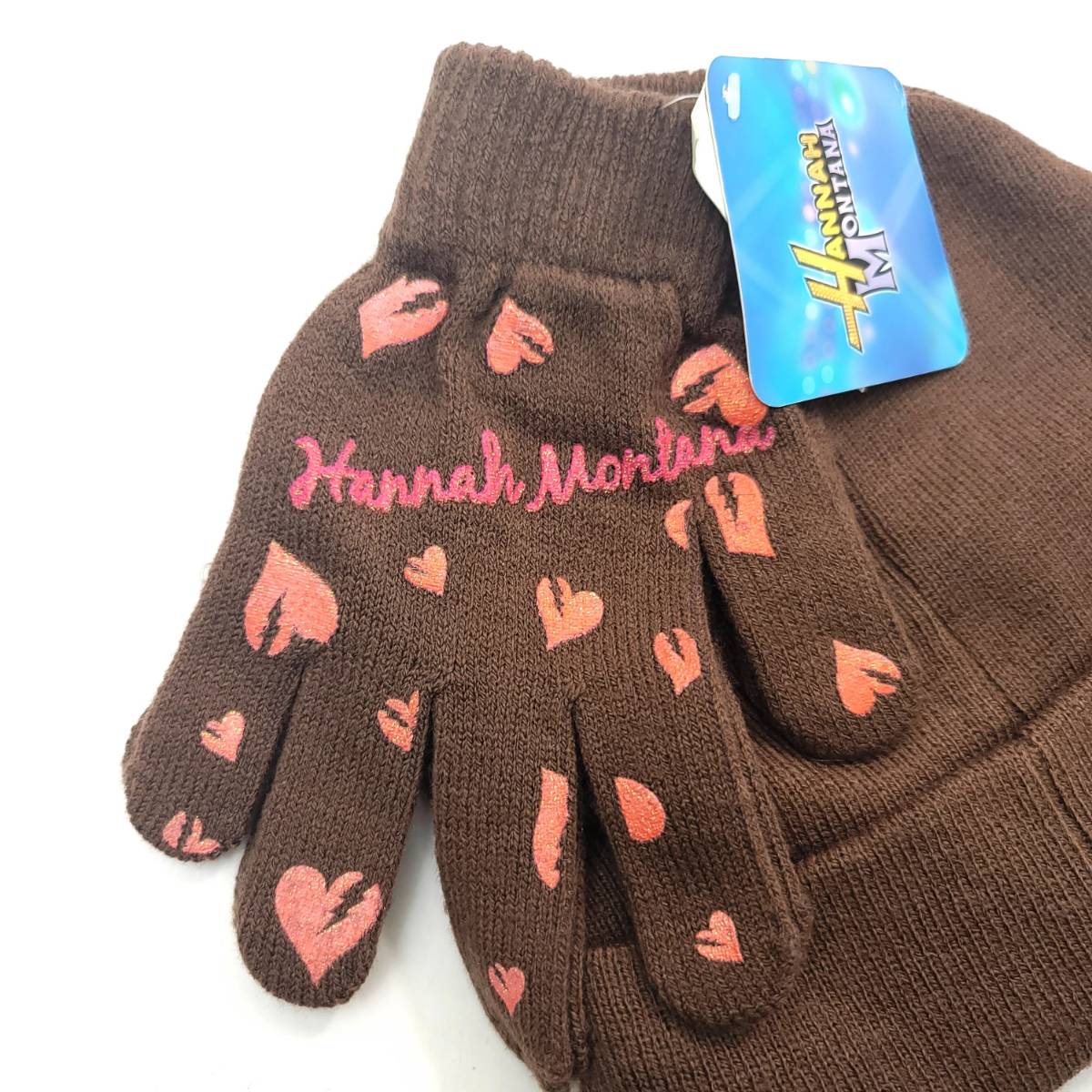Youth - Hannah Montana, 2pcs set, Winter Toque & Gloves set Youths