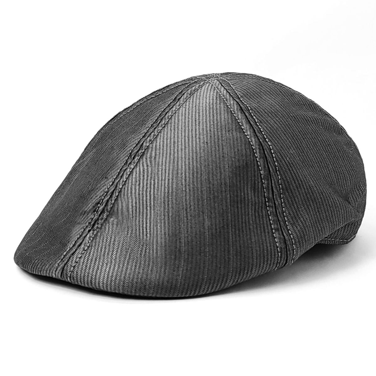 Fashion Ivy -M4442, Faux Silk, Multi-Coloured, L & XL Charcoal Grey Fashion Hat