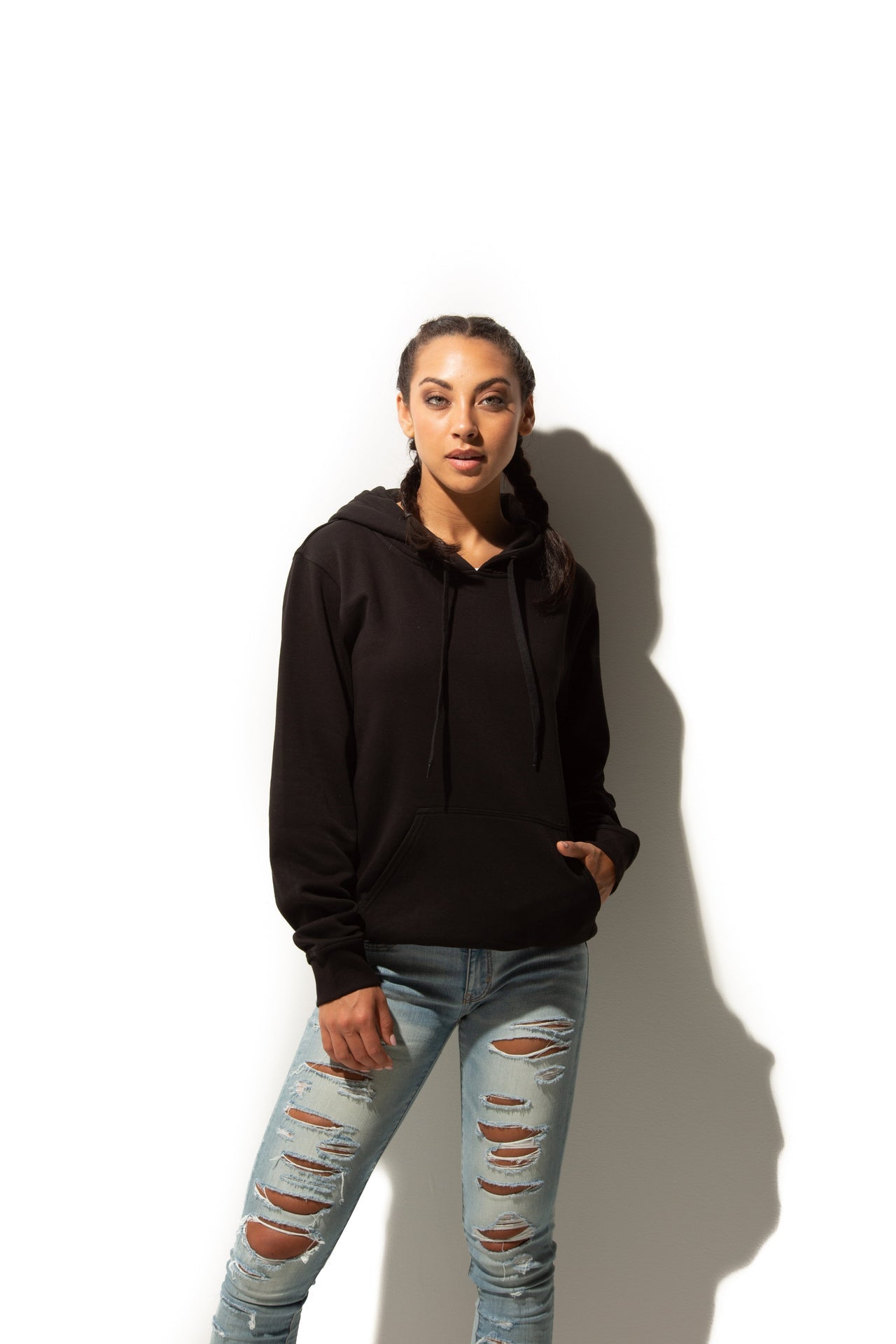 HERO-2020 Unisex Blank Hoodie - Black 2020 2023 Spring Sales Adult Black HERO Tops Unisex