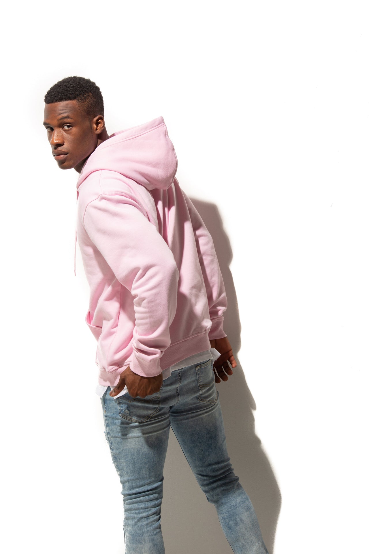 HERO-2020 Unisex Blank Hoodie - Pink 2020 Adult Black HERO Tops Unisex