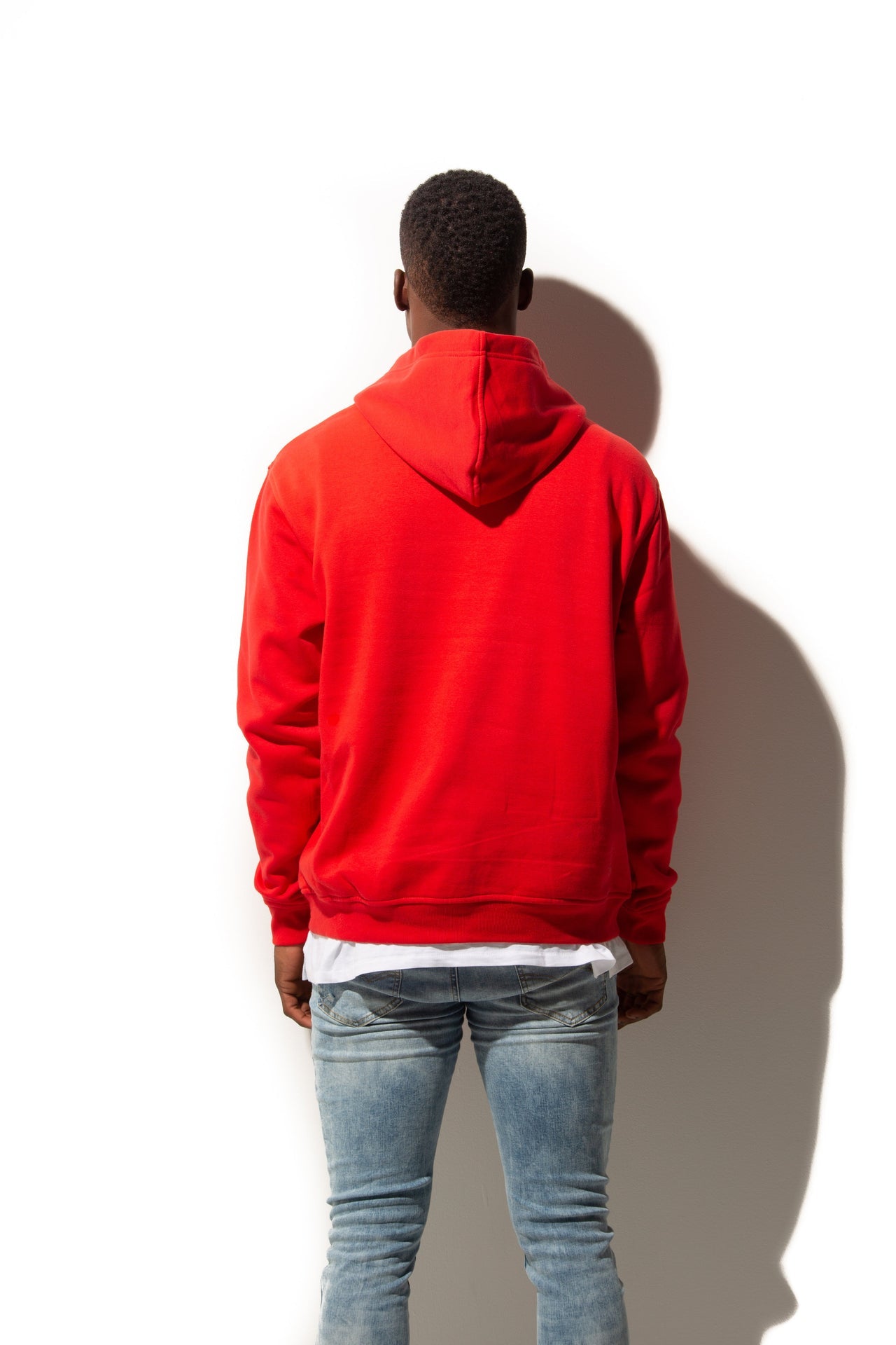 HERO-2020 Unisex Blank Hoodie - Red 2020 Adult HERO Red Tops Unisex