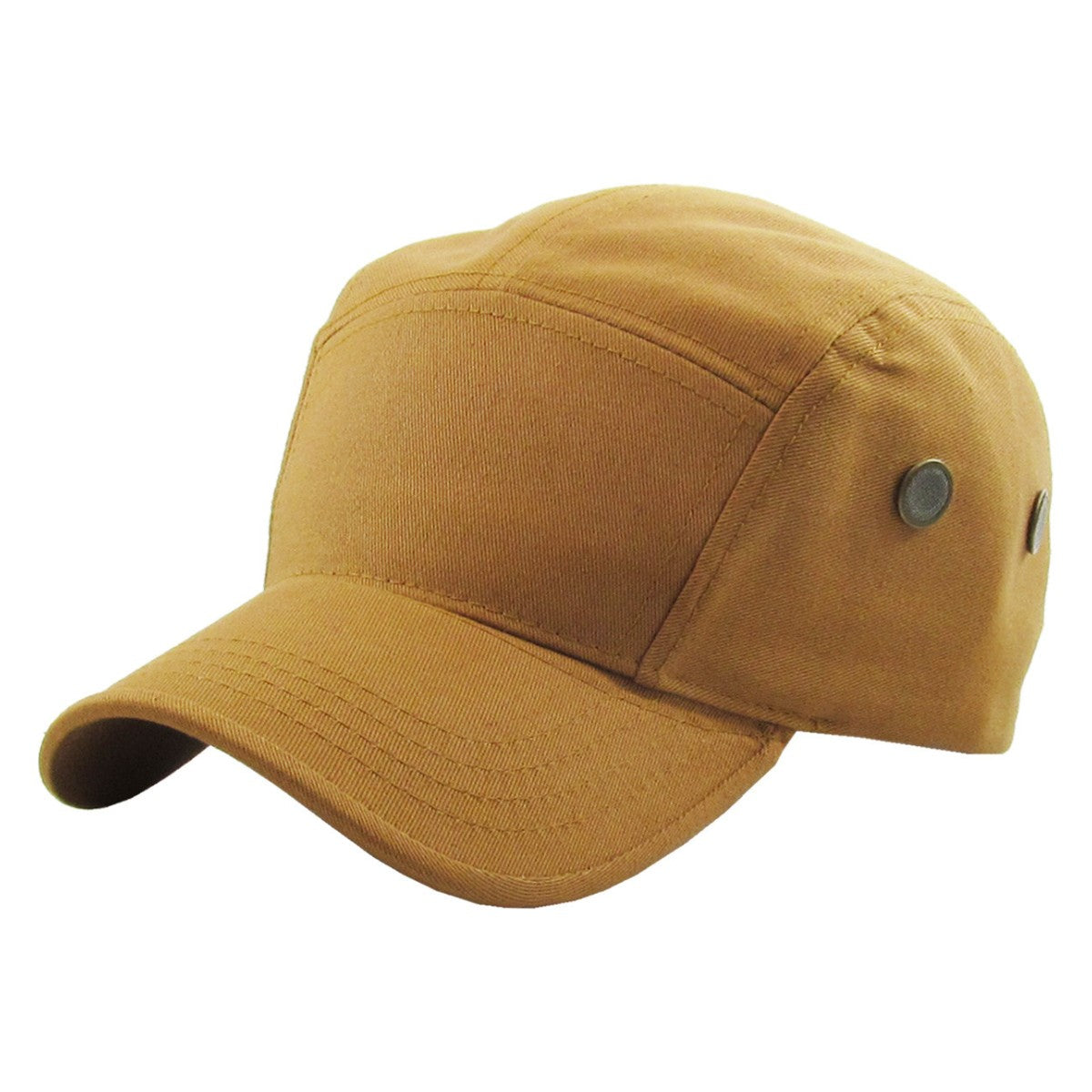 Military Cap - 5 Panel Military Twill, Multi-Coloured, One Size Timber OSFA 5 Panel