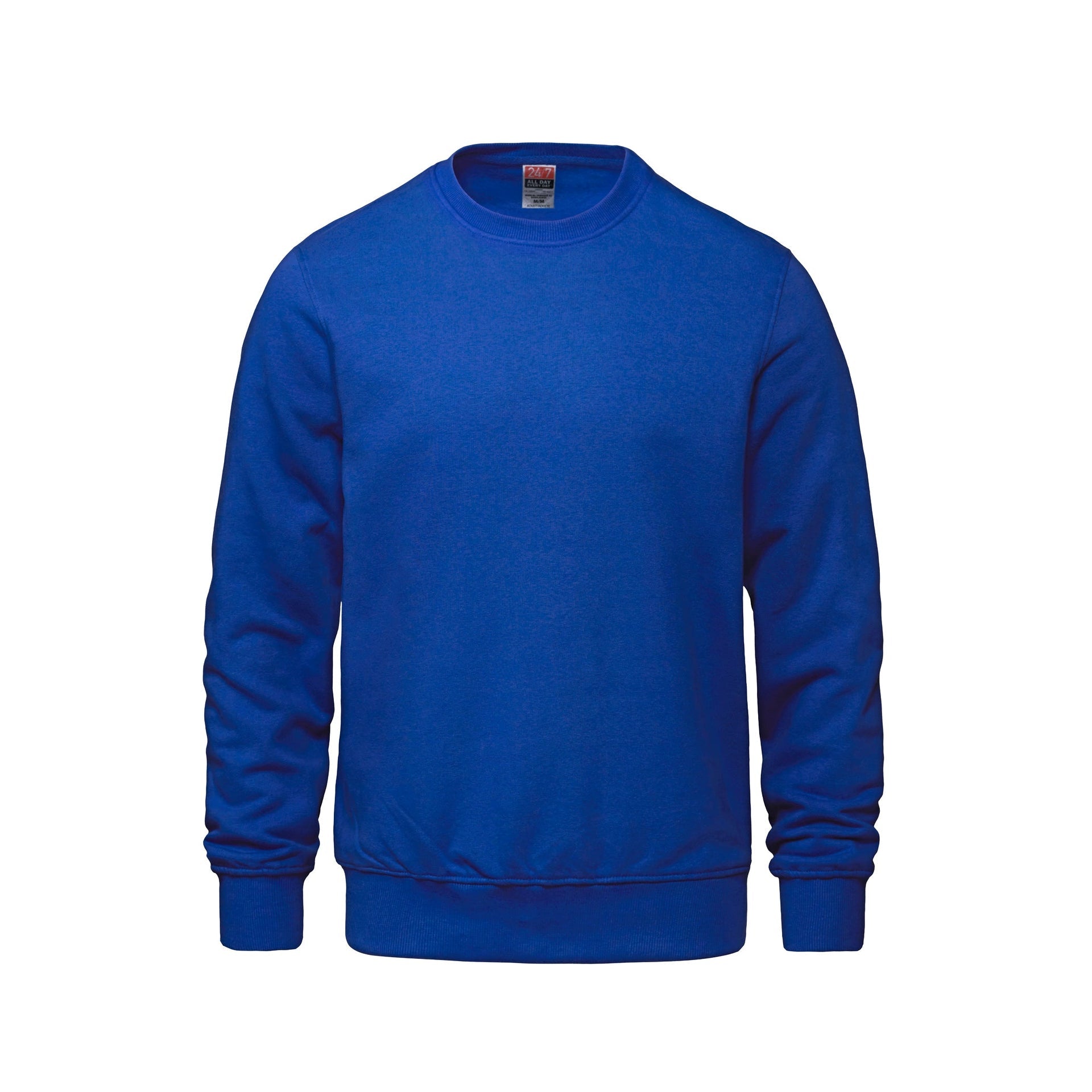 L00540 - Crew - Adult Crewneck Sweatshirt Royal 540 __label: IN STOCK __label:NEW COLORS Ladies team