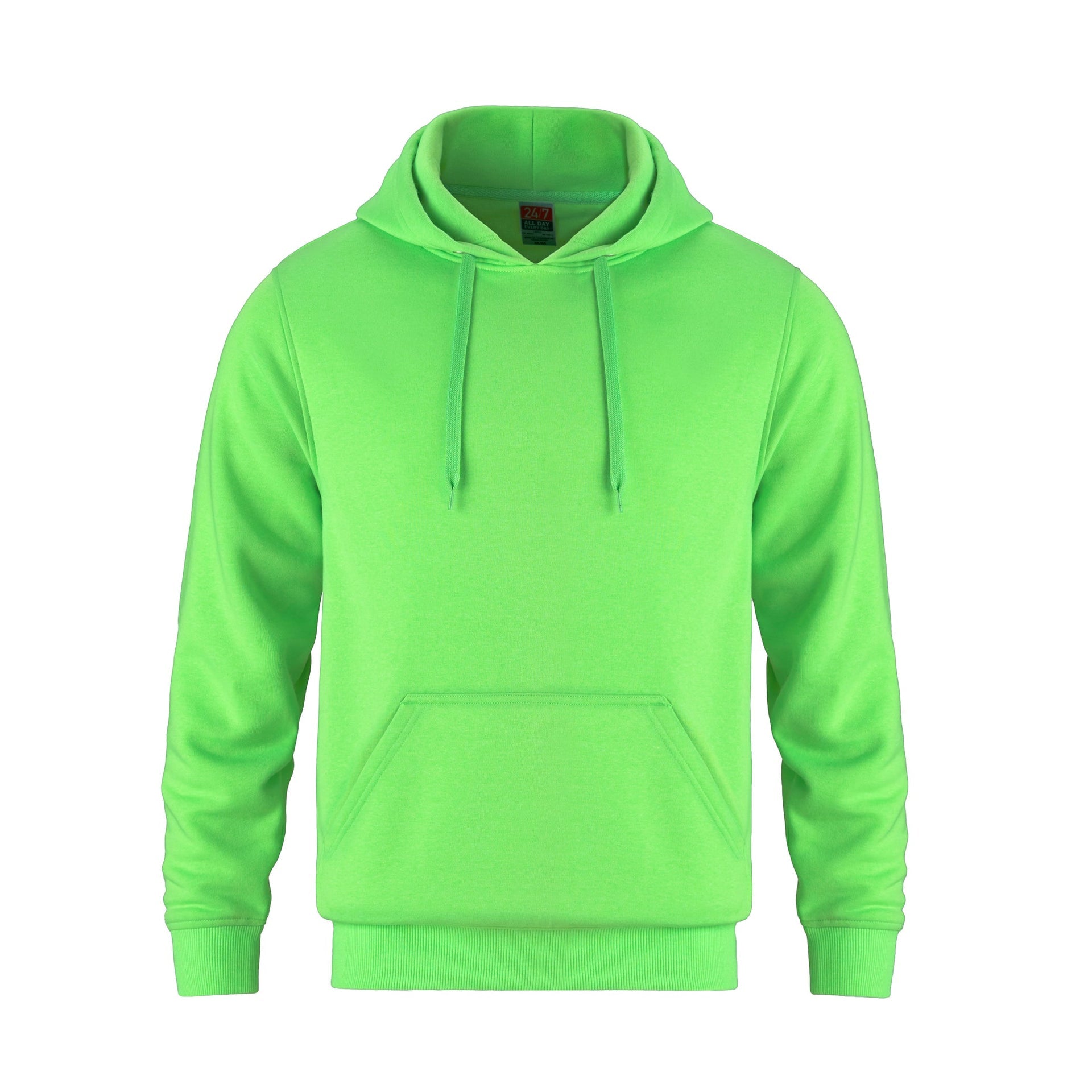 L00552 - Flash - Pullover Hooded Sweatshirt (INTENSE COLORS) Intense Lime 1850 552 __label:NEW atcf2500 extreme g185 hoodie hoodies intense popover pullover safety hoodie