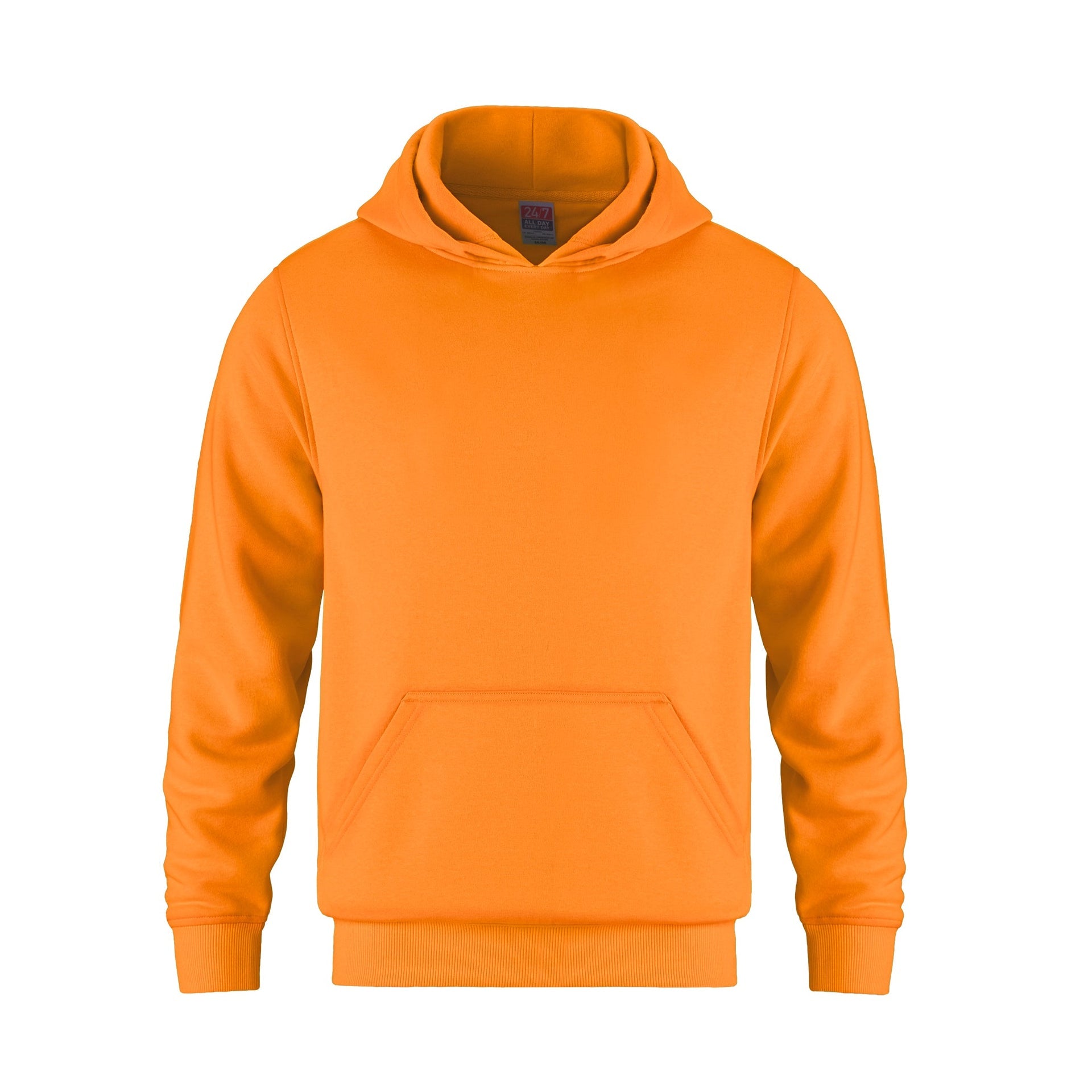 L0552Y - Flash - Youth Pullover Hooded Sweatshirt (INTENSE COLORS) Intense Orange 1850 552 552y __label:NEW atcf2500 extreme g185 hoodie hoodies popover safety hoodie