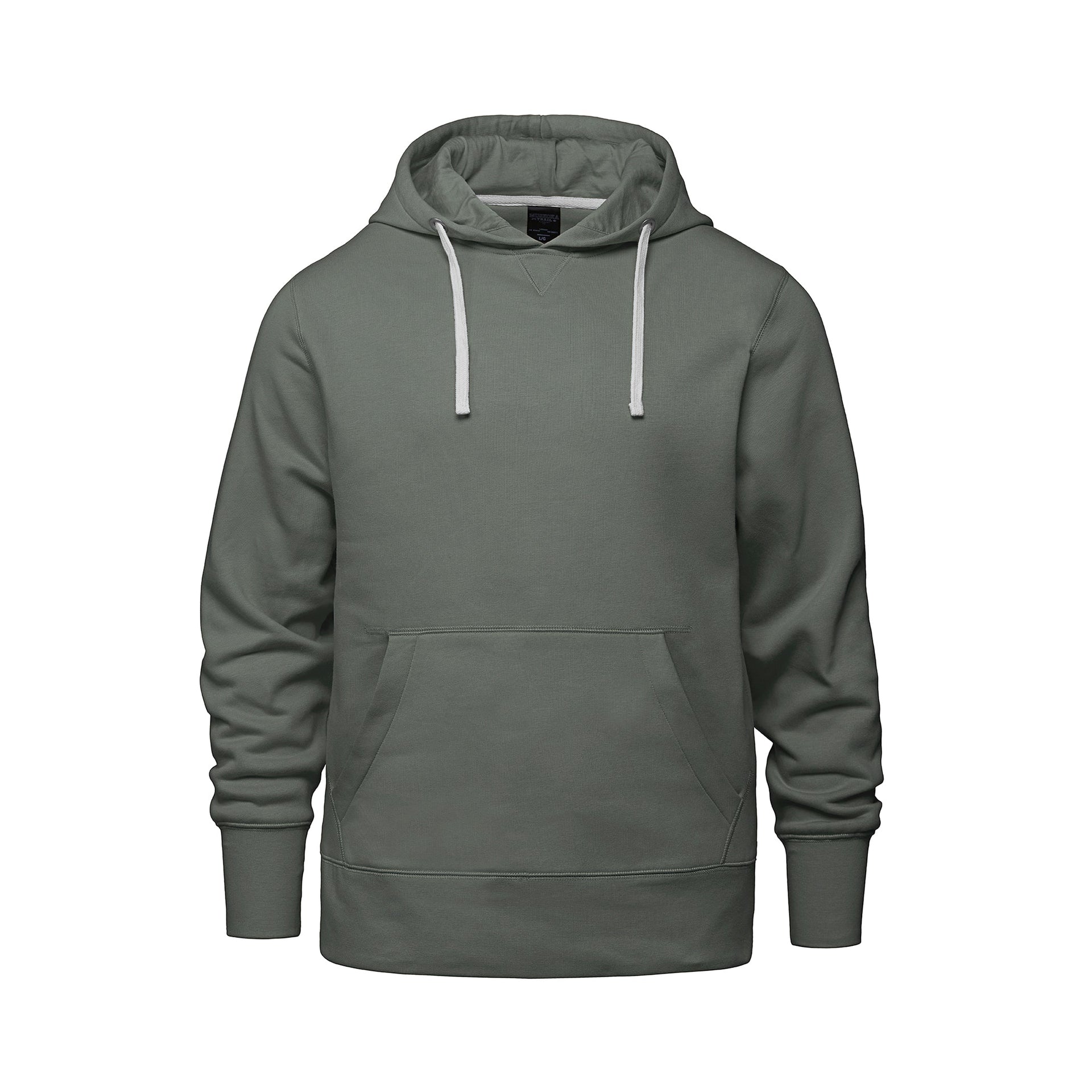 L00660 - Cedar Point - Adult Pullover Hooded Sweatshirt Sage 660 __label:May '25 __label:NEW COLORS adult eco-friendly mens Muskoka Trail sustainable sweatshirt