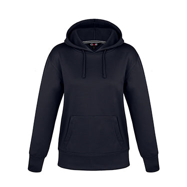 L00688 - Palm Aire - Ladies Polyester Pullover Hooded Sweatshirt Black 688 CX2 Ladies team Women