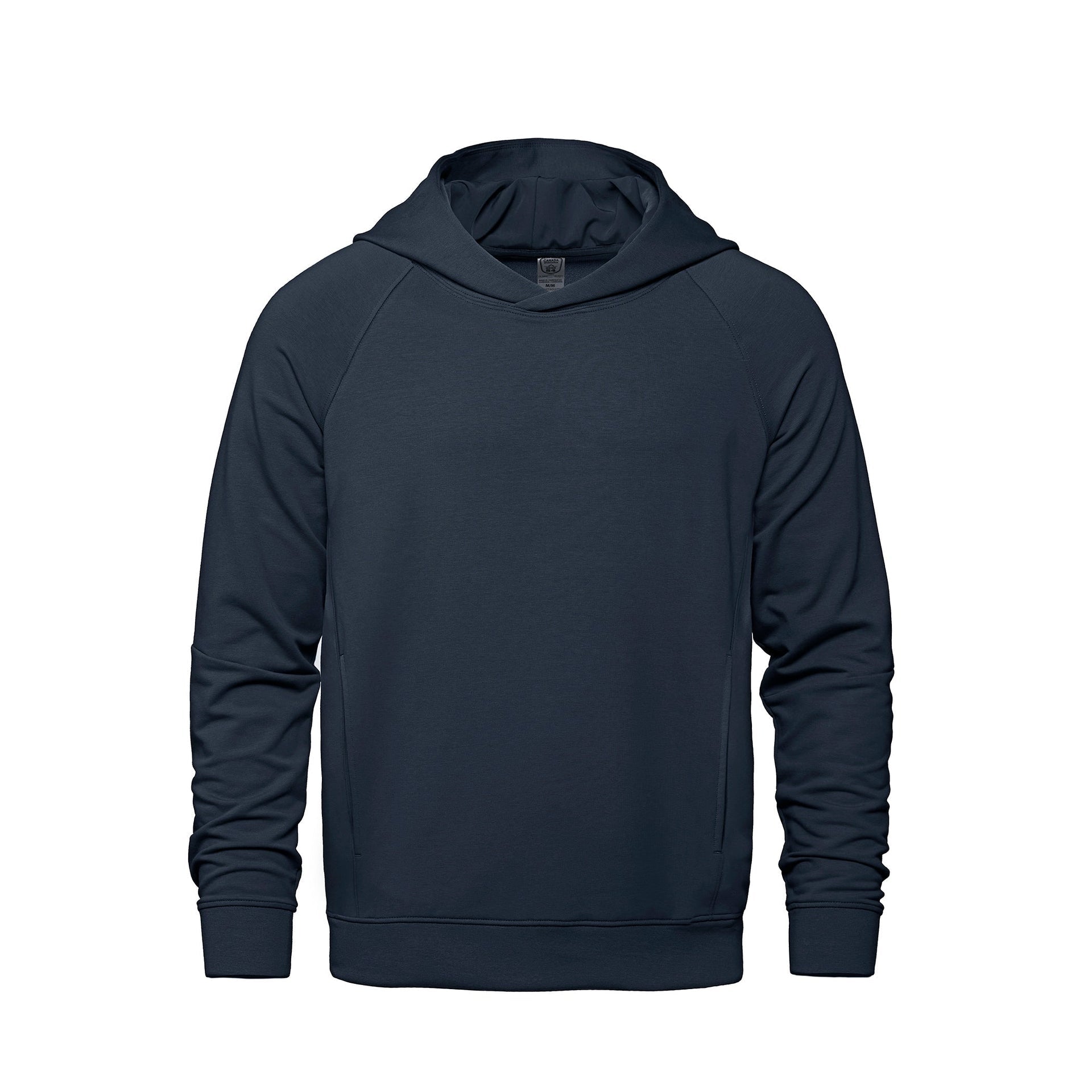 L00845 - Jetsetter - Adult French Terry Performance Pullover Hooded Sweatshirt Navy 0845 845 __label:IN-STOCK french terry lulu lululemon