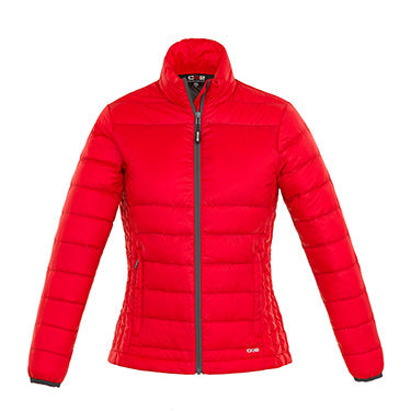L00971 - Artic - Ladies Quilted Down Packable Jacket Red 971 artic Heritage 54 Ladies Women
