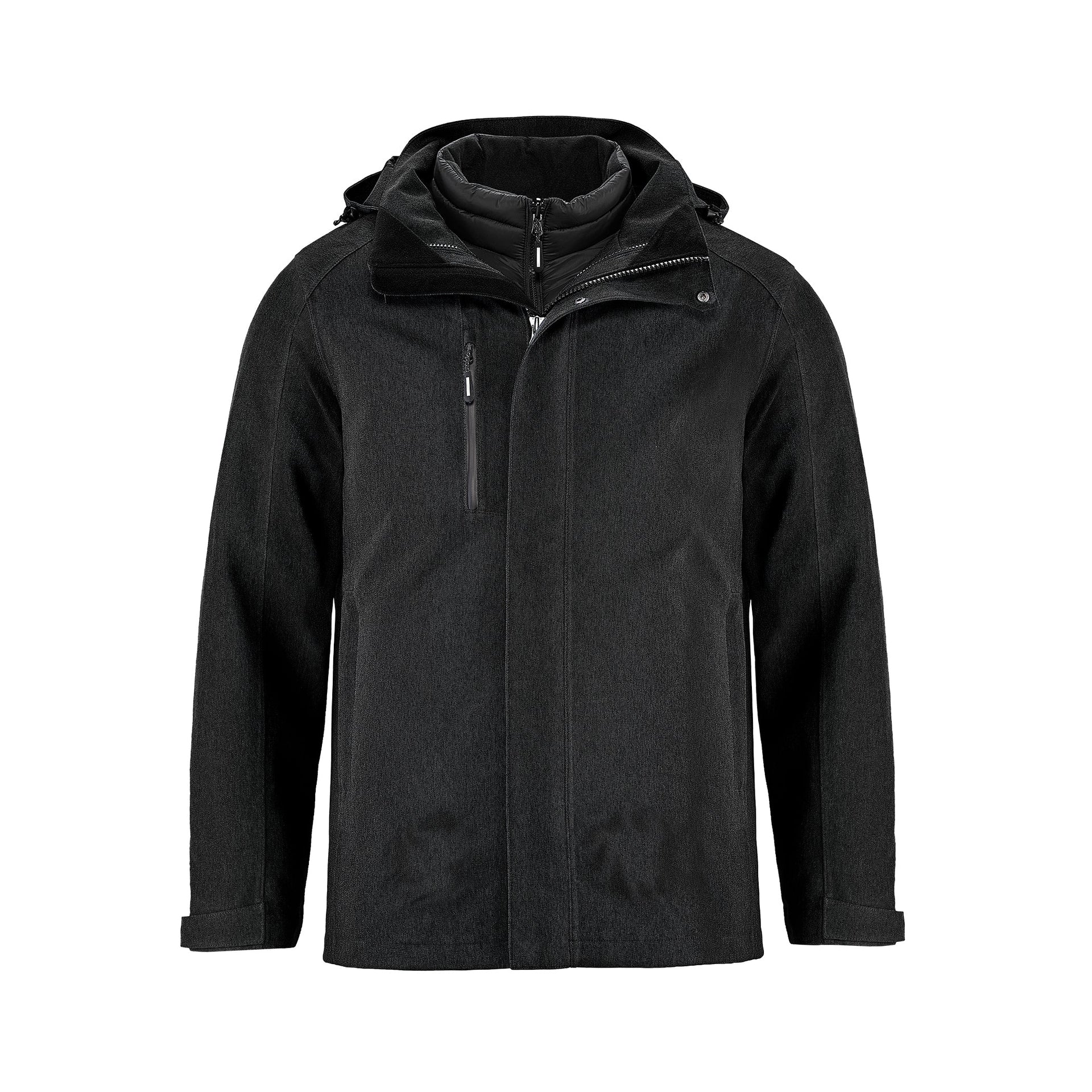 L06000 - Apex - Men's 3 in 1 Jacket Black 3in1 6000 __label: NEW corporate magellan winter winter jacket xr-6 xr6