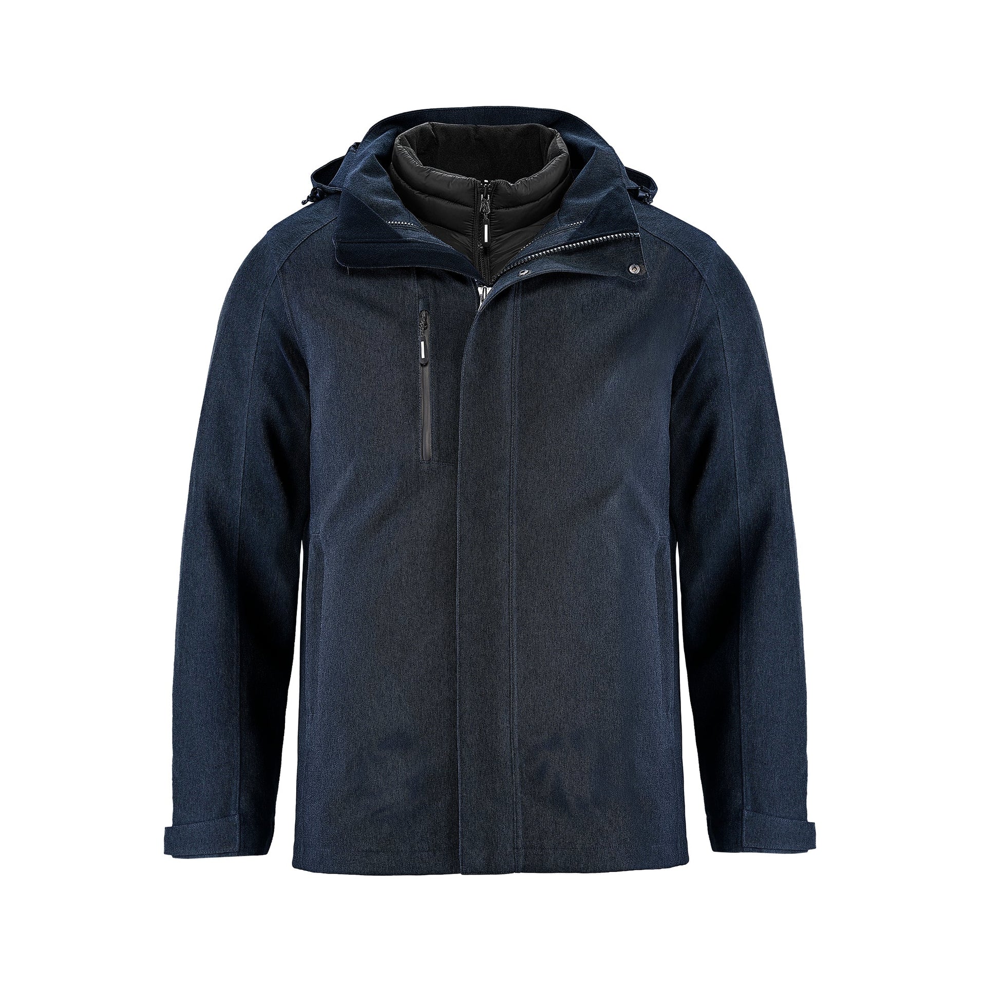 L06000 - Apex - Men's 3 in 1 Jacket Navy 3in1 6000 __label: NEW corporate magellan winter winter jacket xr-6 xr6