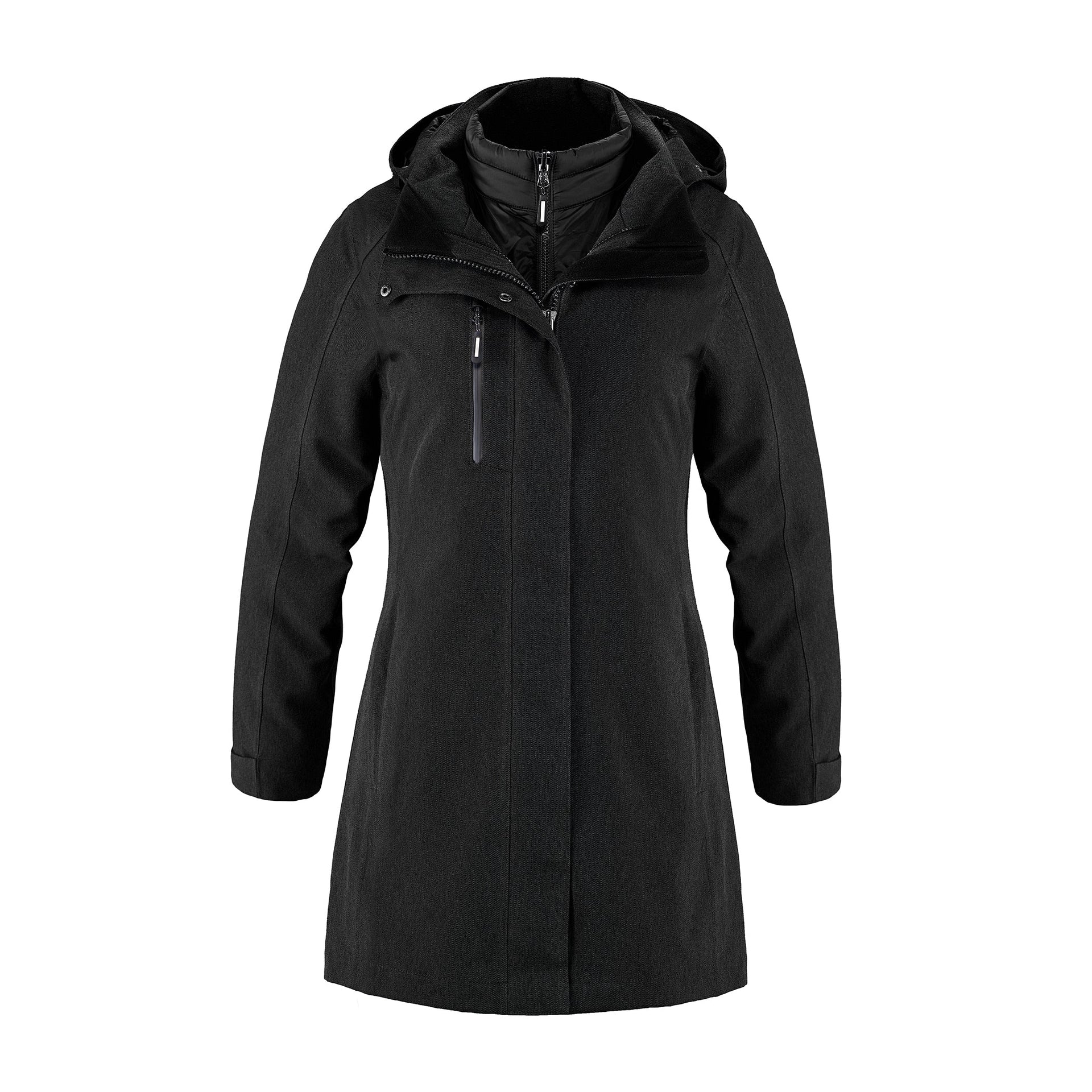 L06001 - Apex - Ladies 3 in 1 Jacket Black 3in1 6001 __label: NEW system jacket winter winter coat winter jacket xr-6w xr6w