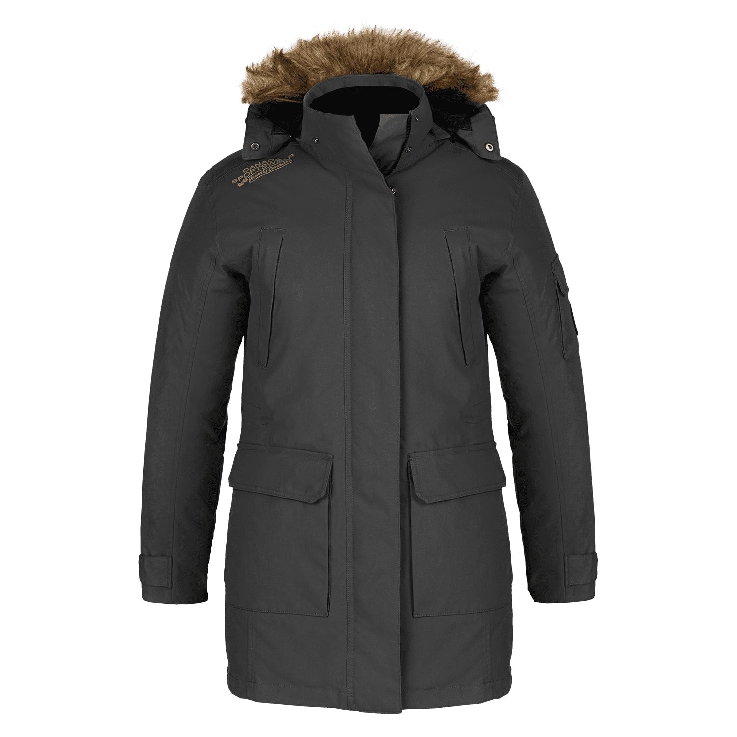 L06101 - Ultimate - Ladies Cold Weather Parka w/ Detachable Hood 6101 Heritage 54 Ladies winter coat Women