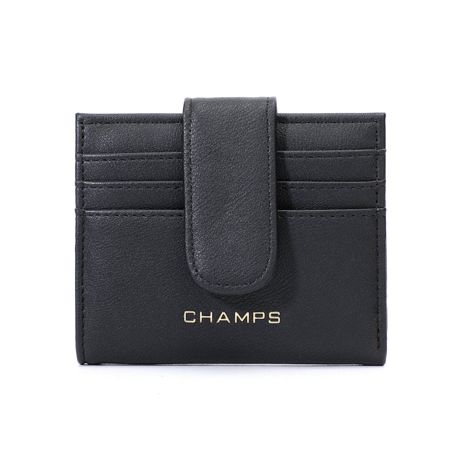 Iconic / Snap Cardholder Black Champs Luggage Shopify Collective