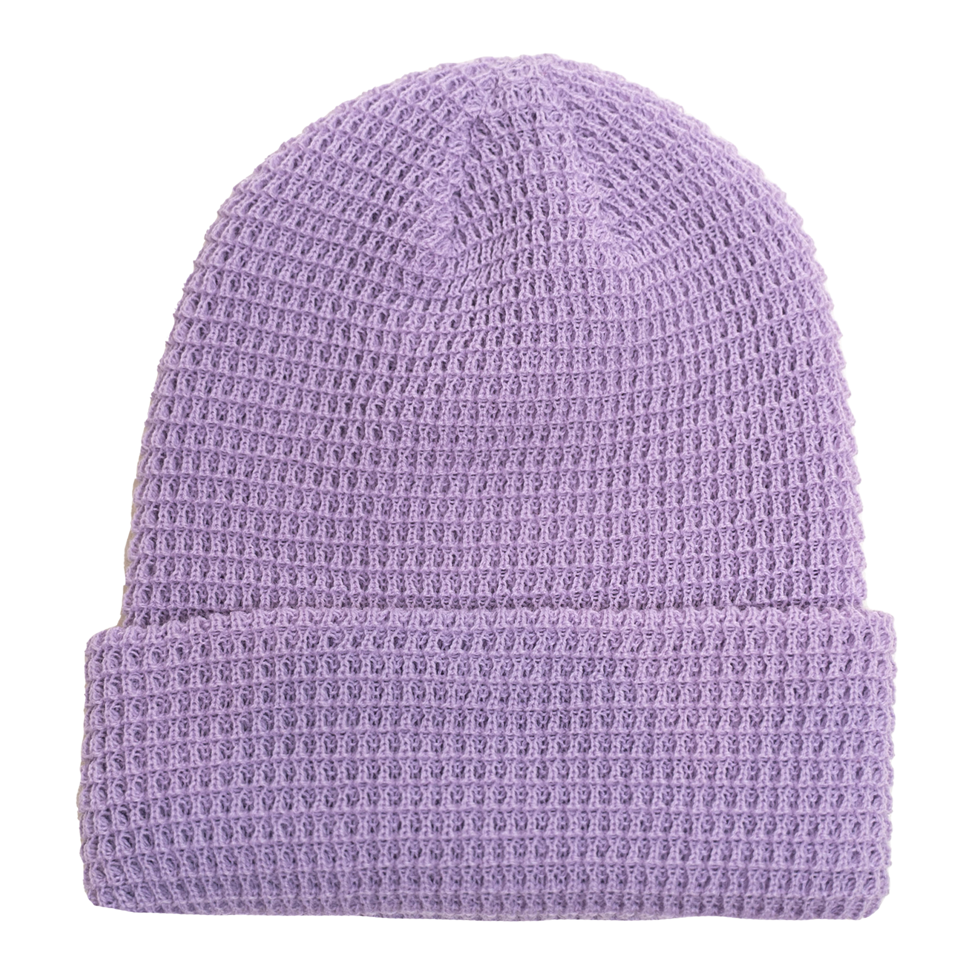Leery Waffle Lavender ONE SIZE ACRYLIC beanie beaniiez fait au canada LEERY WAFFLE made in canada tearaway Toque tuque UNISEX