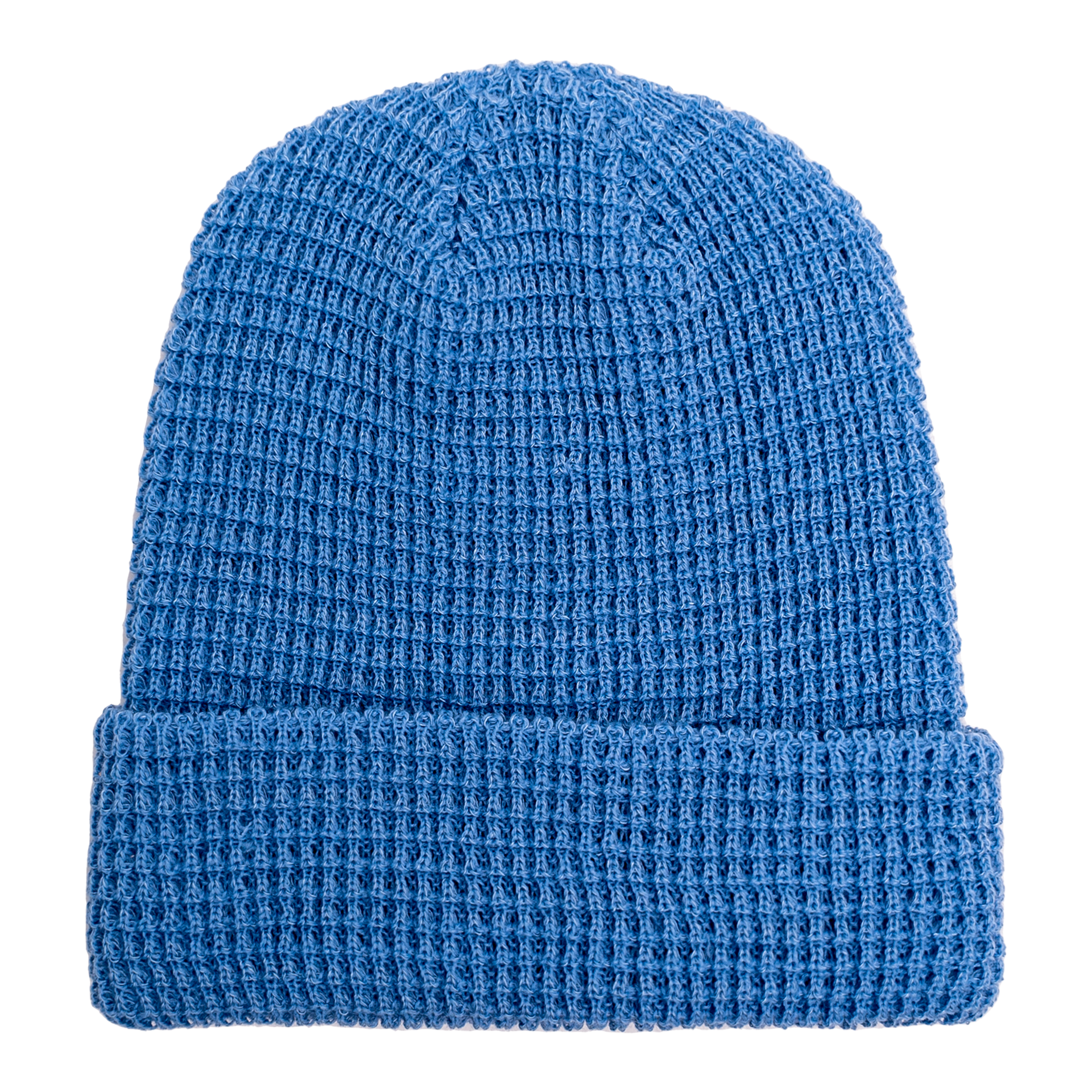 Leery Waffle Pigment Light Blue ONE SIZE ACRYLIC beanie beaniiez fait au canada LEERY WAFFLE made in canada tearaway Toque tuque UNISEX
