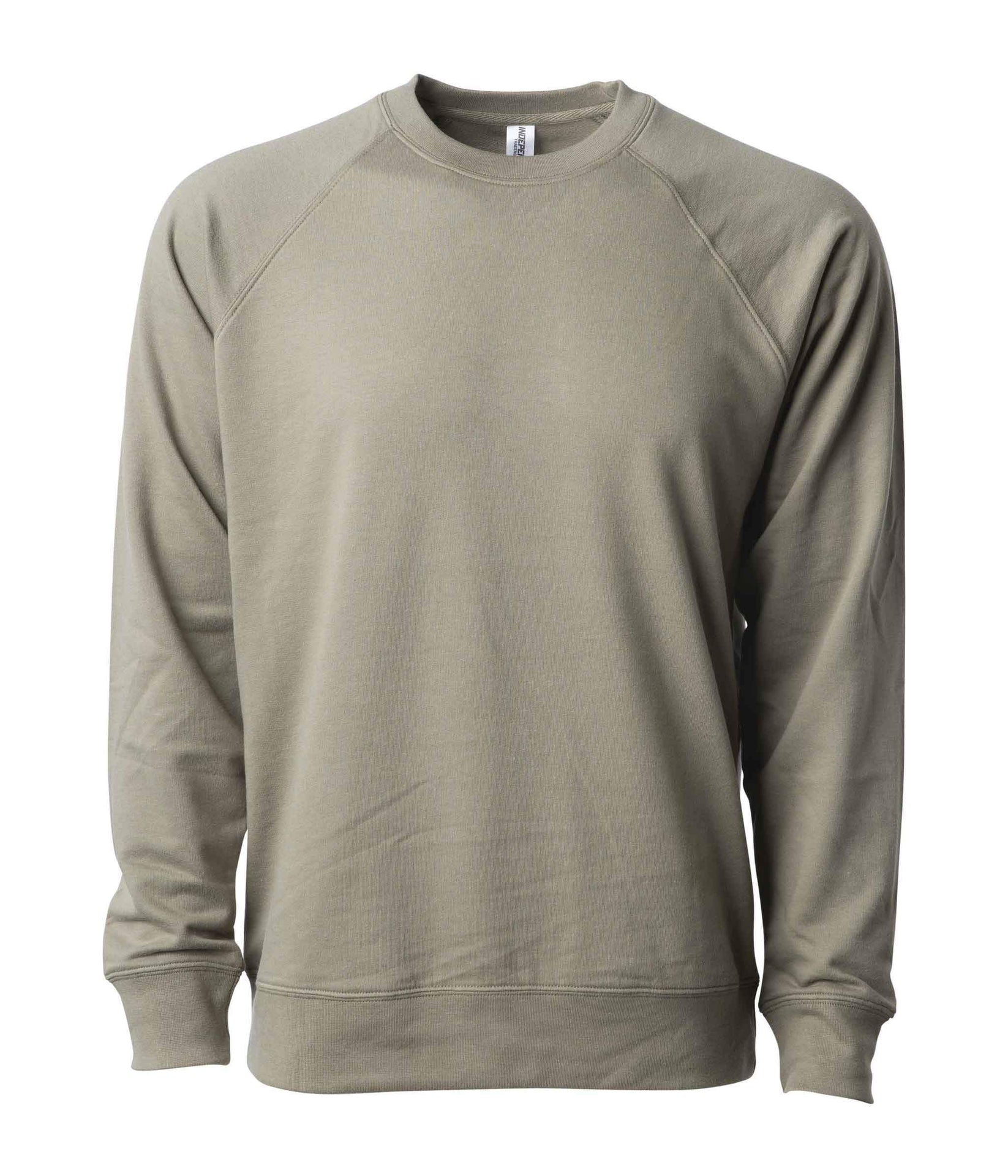 SS1000C - Unisex Lightweight Loopback Terry Crew Olive COTTON / POLYESTER crew neck CREWS fleece FRENCH TERRY INDEPENDENT Lightweight LOOPBACK TERRY RAGLAN REGULAR SS1000 sss standard STANDARD SUPPLY sweatshirt tearaway UNISEX