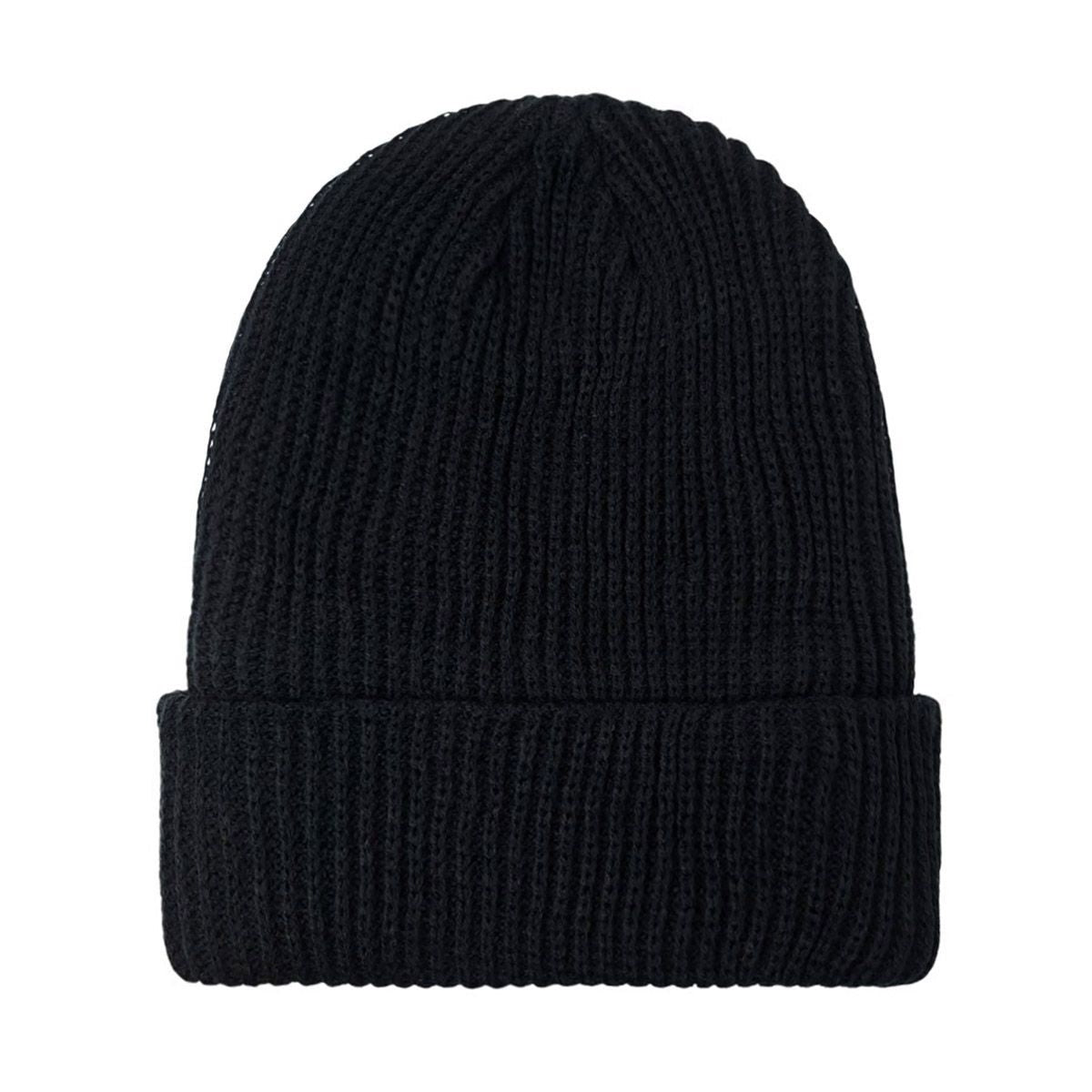 Lining Knit Toque - Multi-Coloured Black OSFA