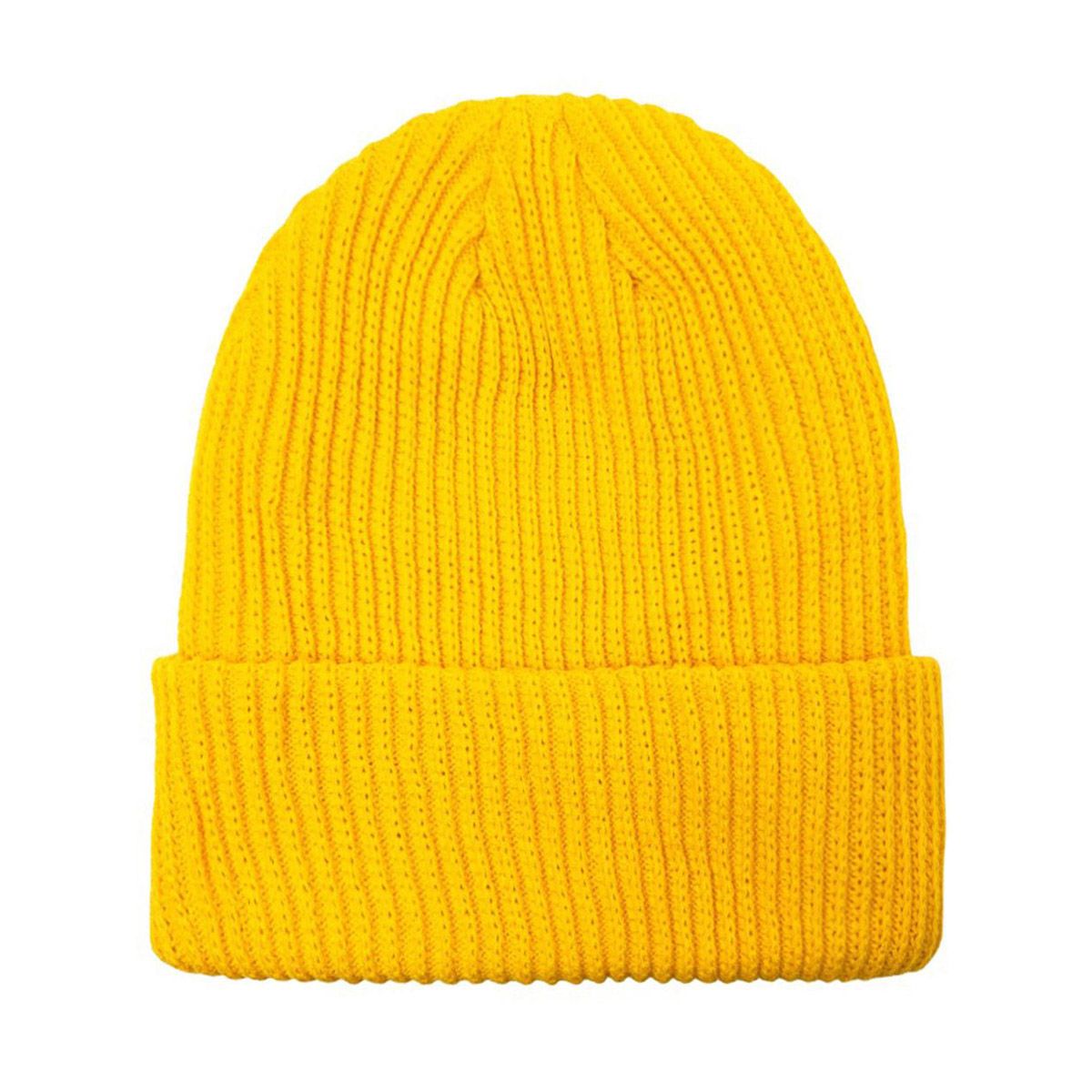 Lining Knit Toque - Multi-Coloured Yellow OSFA