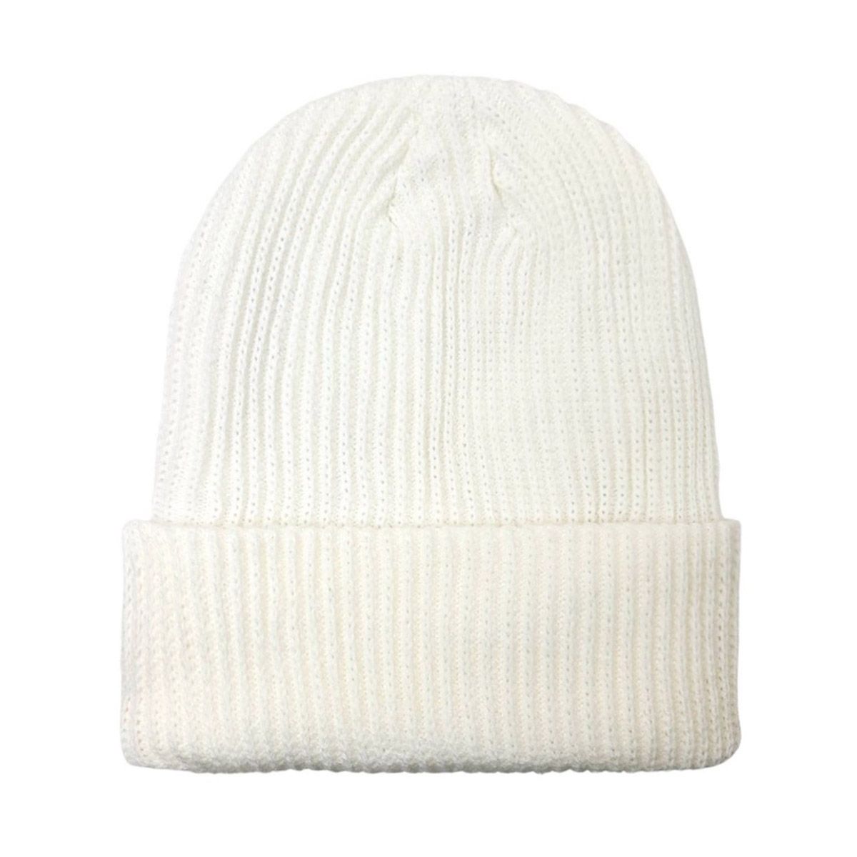 Lining Knit Toque - Multi-Coloured White OSFA