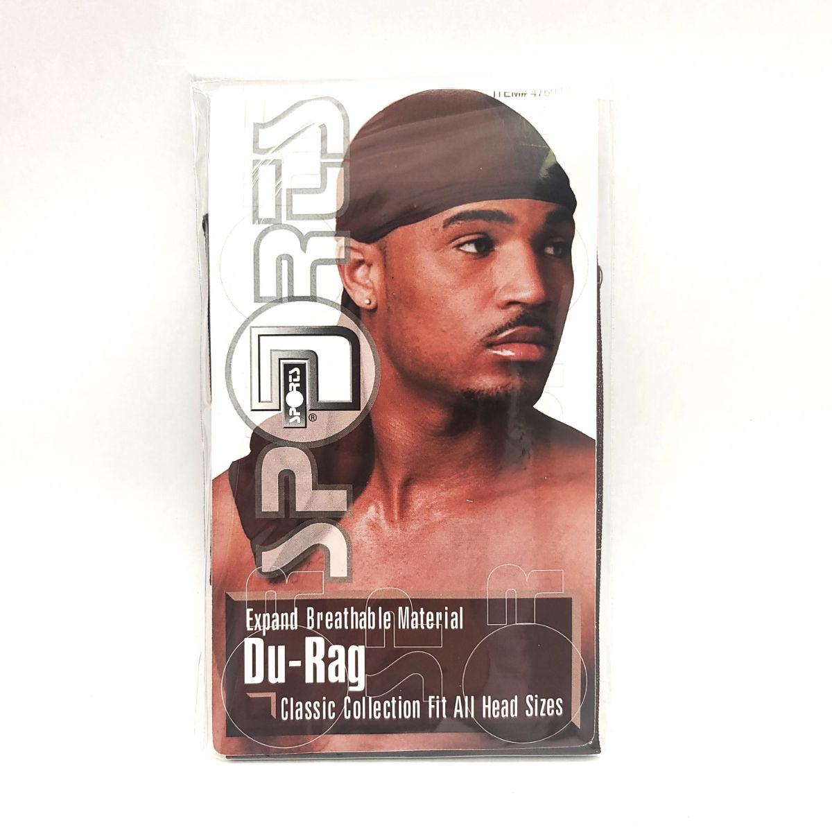 Durag - Sports, Tie Down, Multi-Coloured, One Size Brown Accessories
