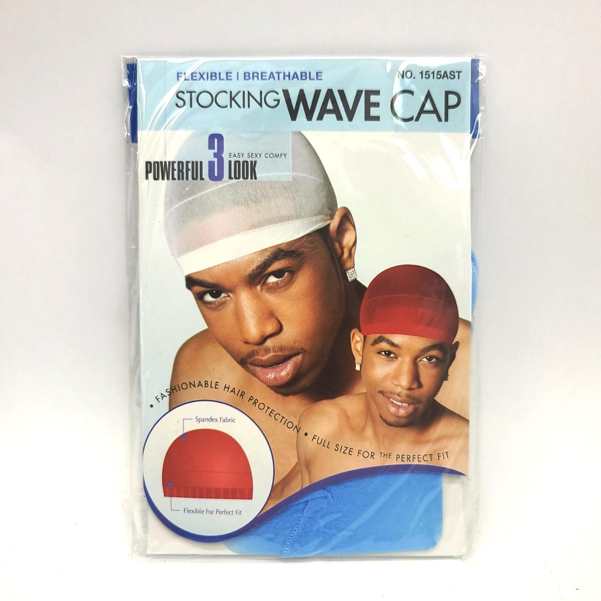 Stocking Wave Cap, Multi-Coloured, One Size, 1515 Sky Blue Accessories