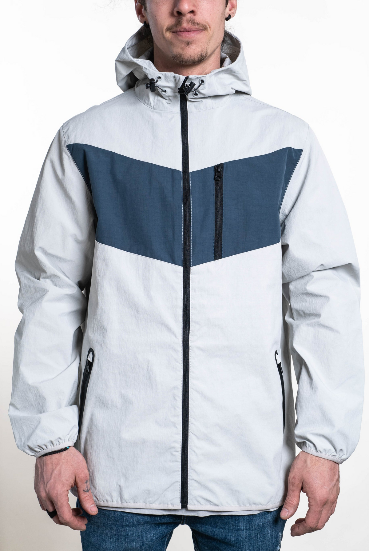 SEVEN TIDES STLSJ09, - South Point Tech Jacket, Light Grey