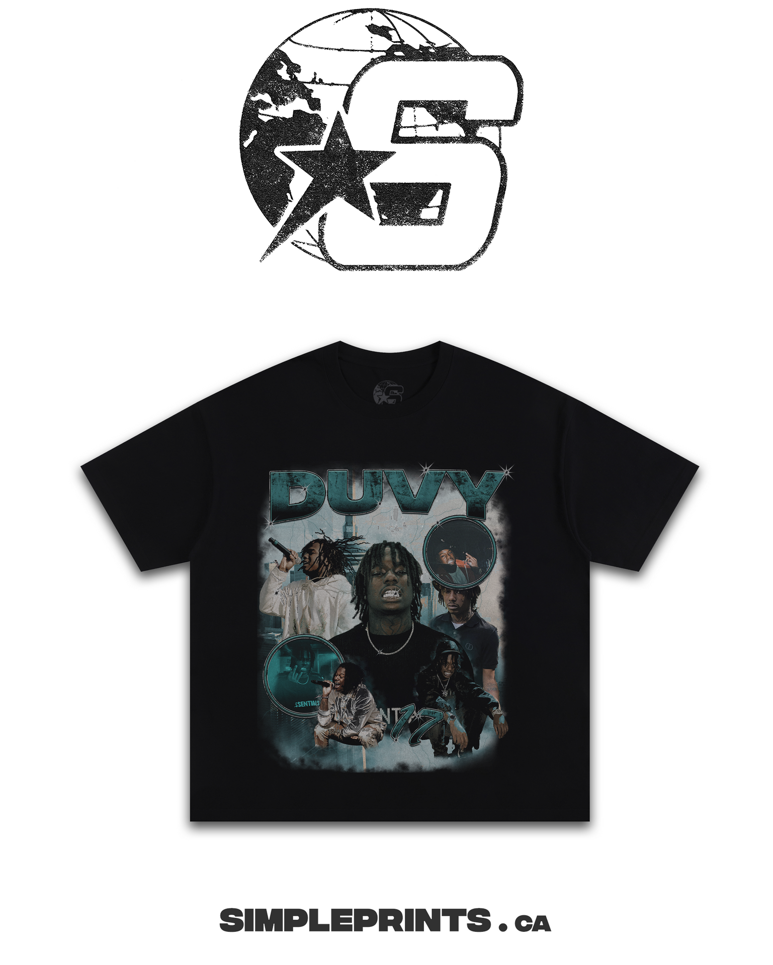 DUVY GRAPHIC T-SHIRT