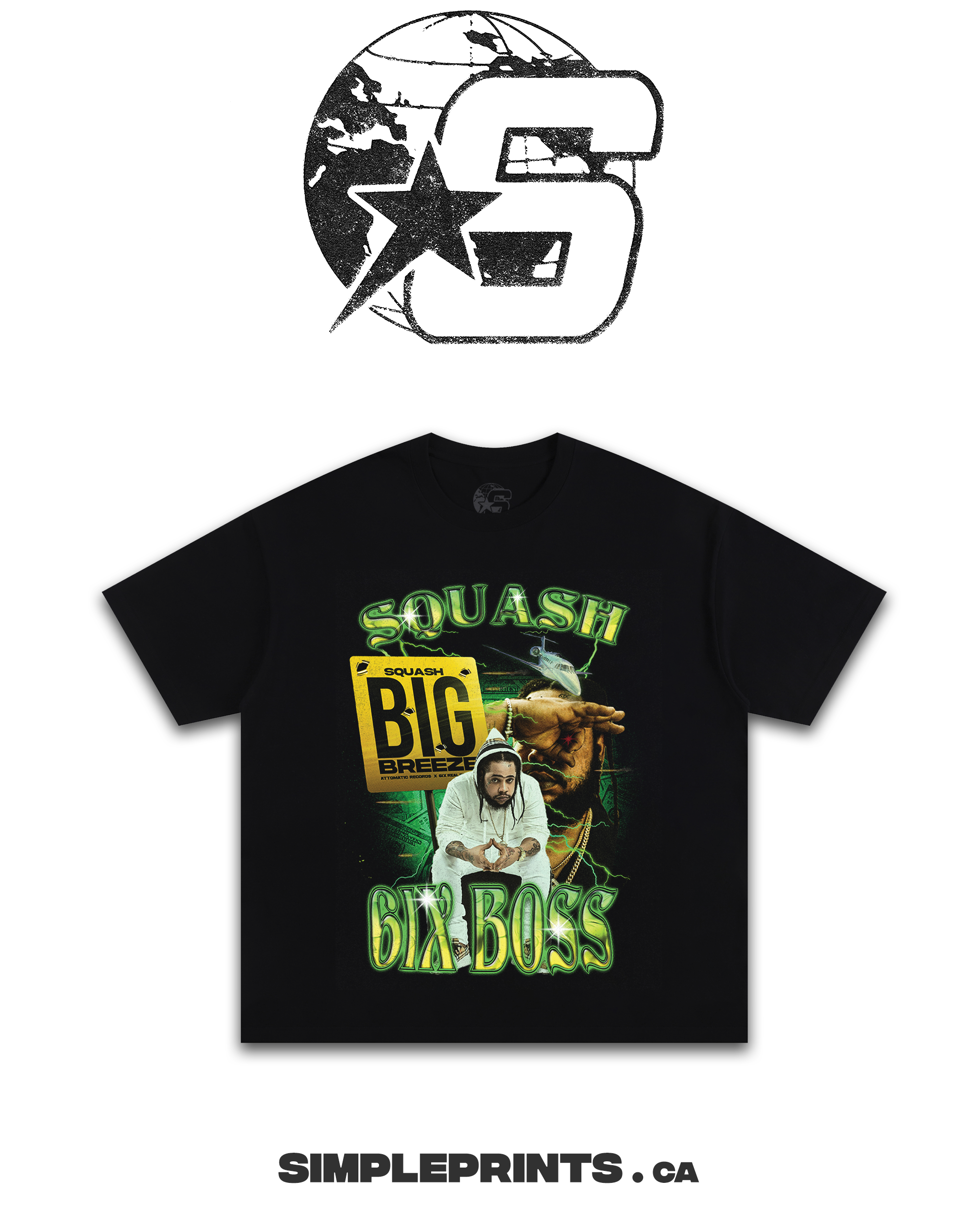 SQUASH Graphic T-Shirt Shopify Collective Simpleprints t-shirt tops