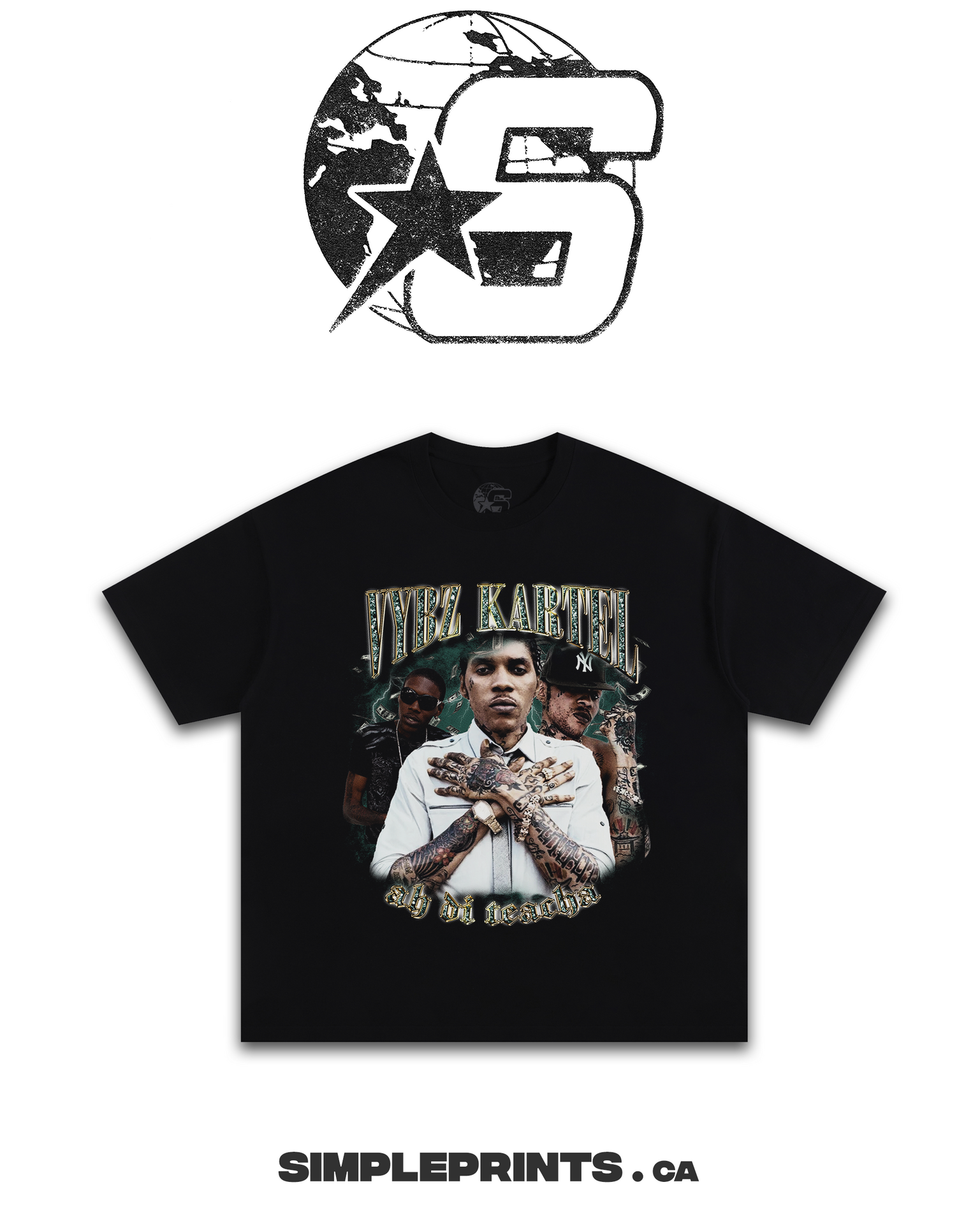 VYBZ KARTEL Graphic T-Shirt