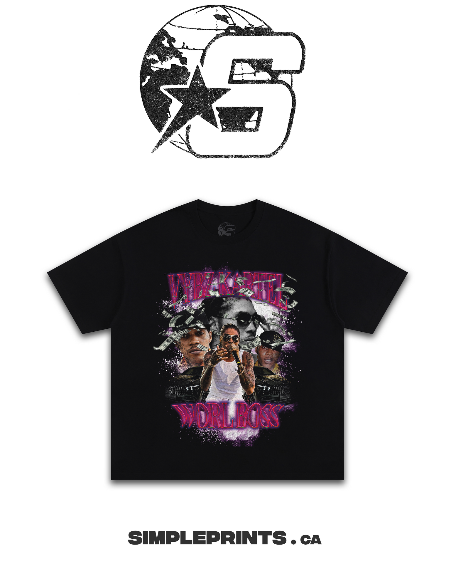 VYBZ KARTEL VOL 2 Graphic T-Shirt
