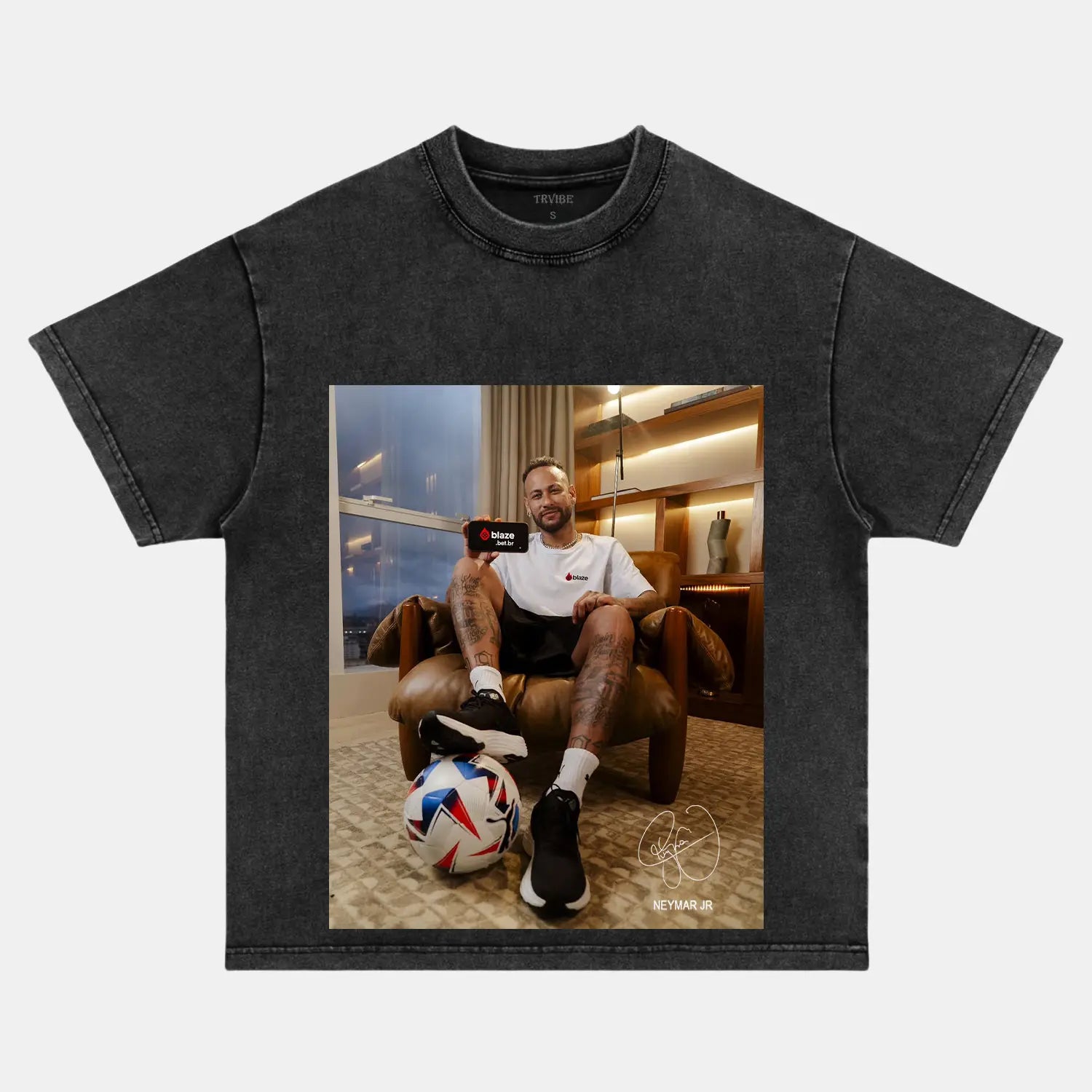 NEYMAR JR VINTAGE CLOTHES SOCCER SPORT