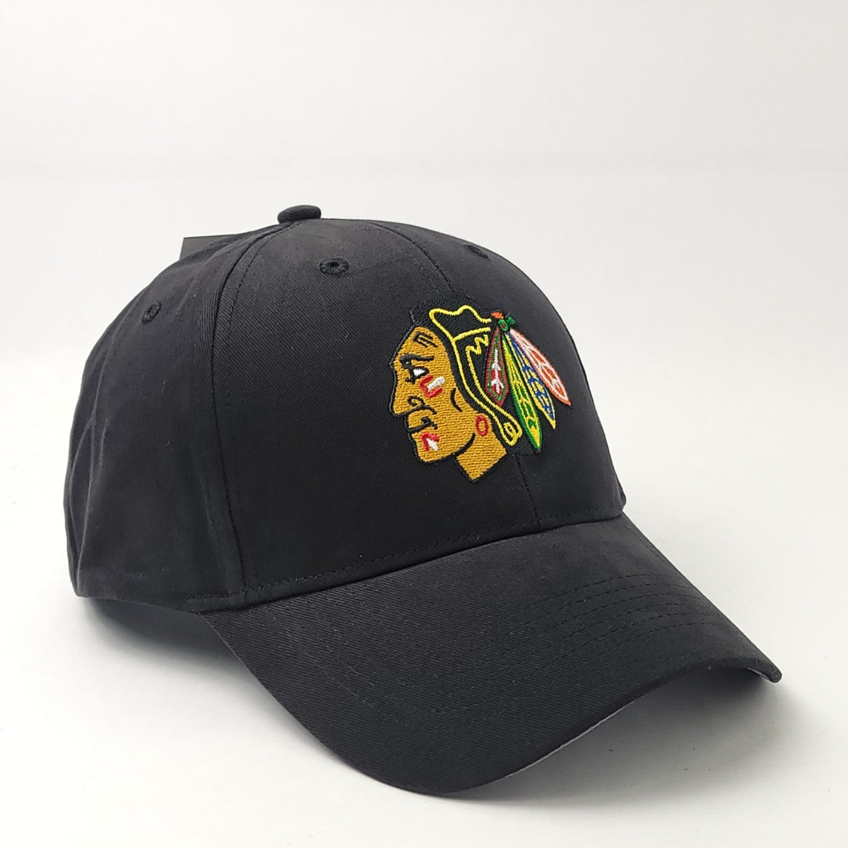 Chicago Blackhawks - Basic, Black, Adjustable Blackhawks