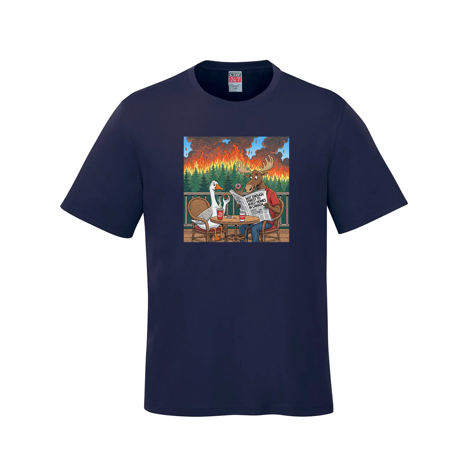 Canadian Contradictions T-Shirt daily dollar