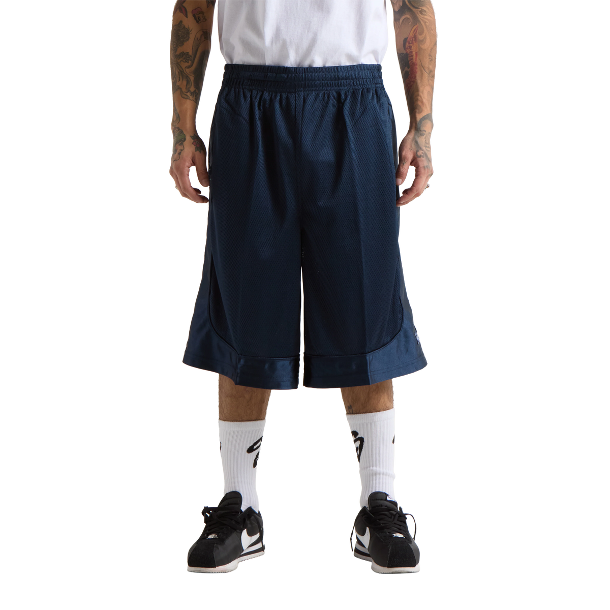 SHAKA WEAR Basketball Mesh Shorts, Closeout, Navy