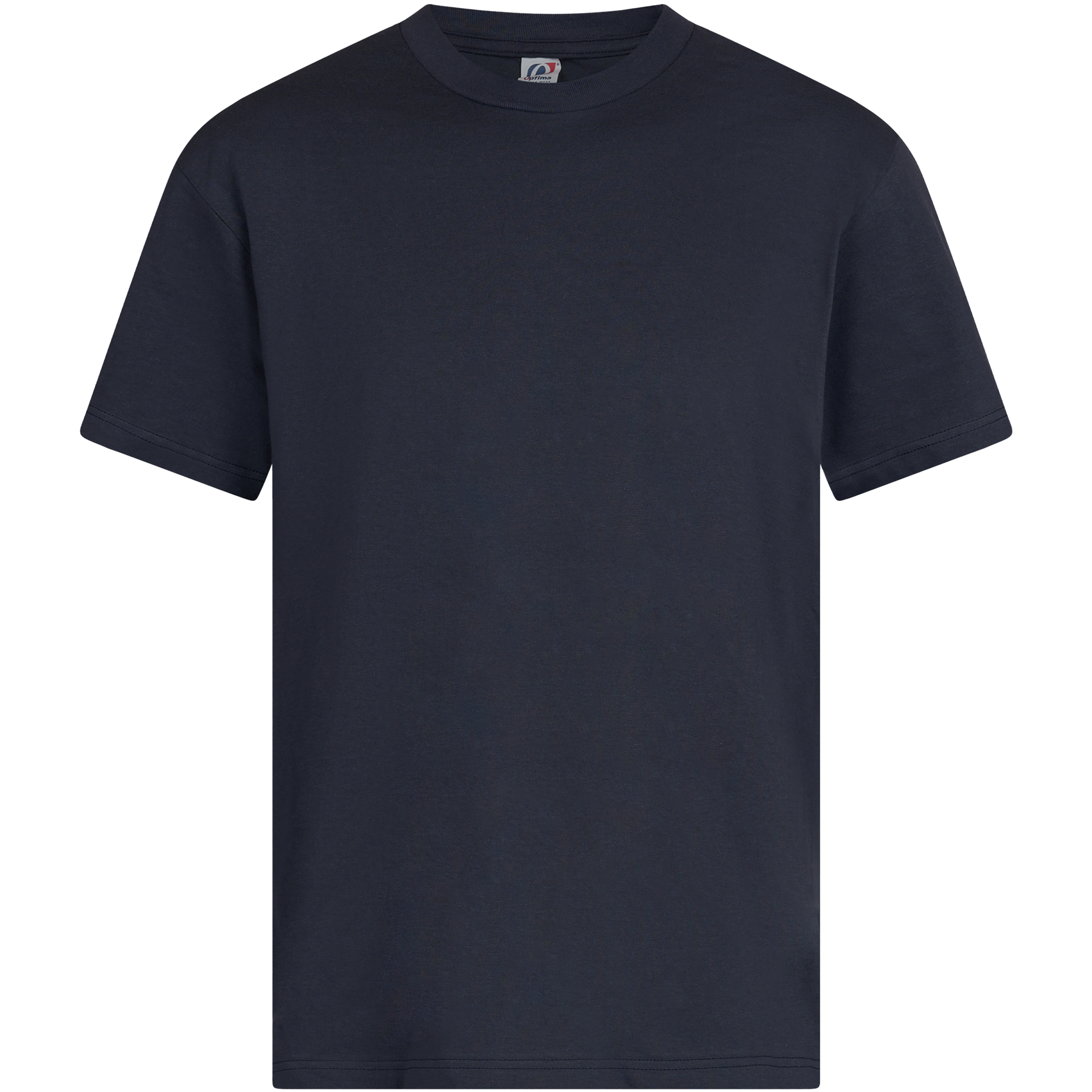 47832 - Men's Heavyweight Tee Navy CLOSEOUT COTTON MEN MIDWEIGHT OPTIMA REGULAR tearaway TEES tshirts UNFITTED