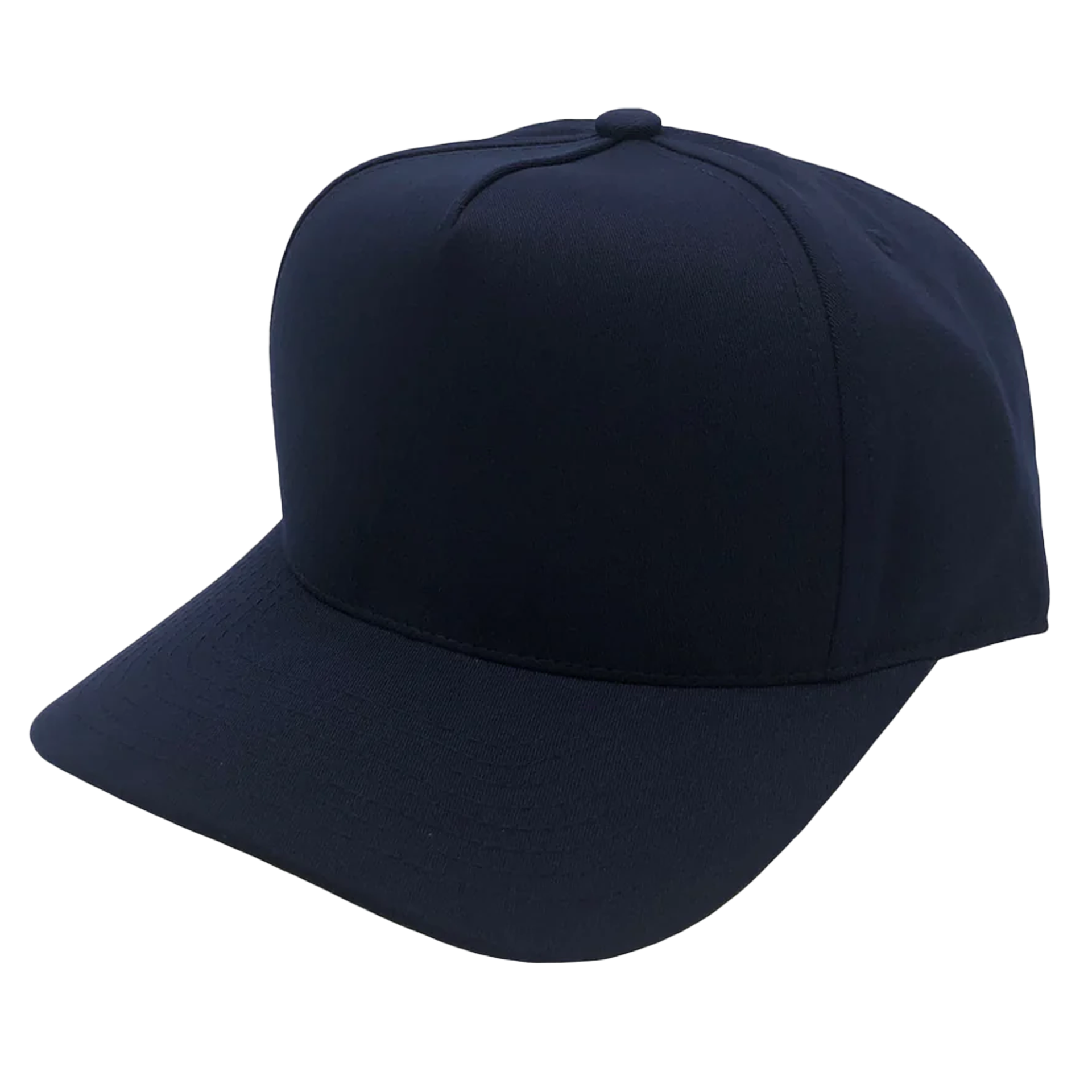 GNV-007 - Premium Pro Style Cap Navy One Size 5 PANELS COMING SOON COTTON / POLYESTER CURVE HIGH PROFILE NISSI nissi caps SNAPBACK STRUCTURED UNISEX