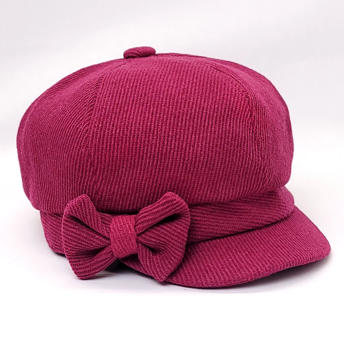 Newsboy Hat - Ribbon, Multi-Coloured Pink OSFA Dozen Special Fashion Knit Mix&Match