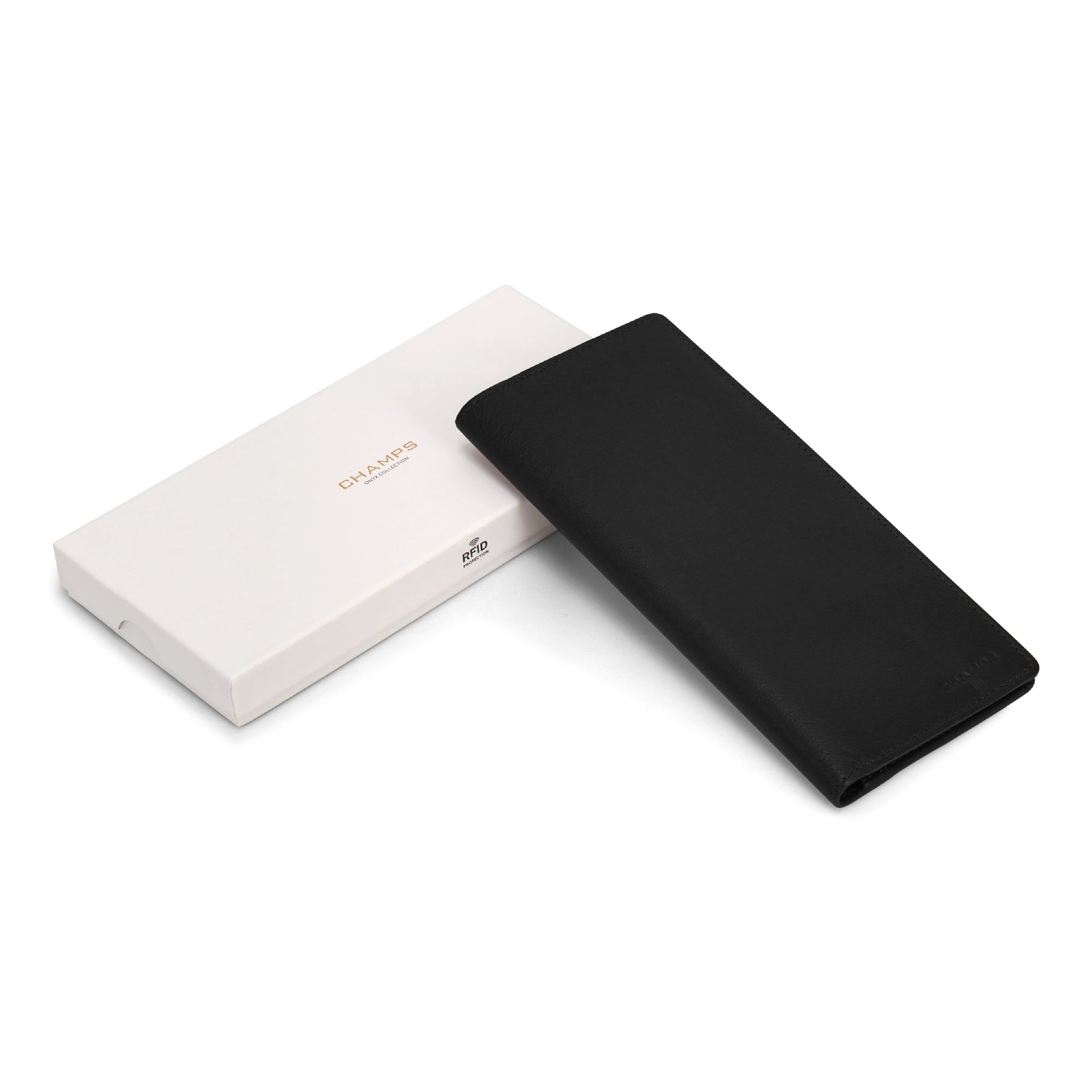 Onyx / Leather Breast Wallet Champs Luggage Shopify Collective