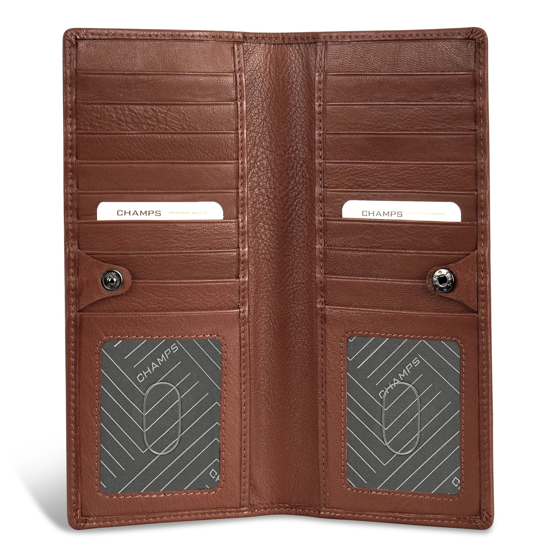 Onyx / Leather Breast Wallet Champs Luggage Shopify Collective