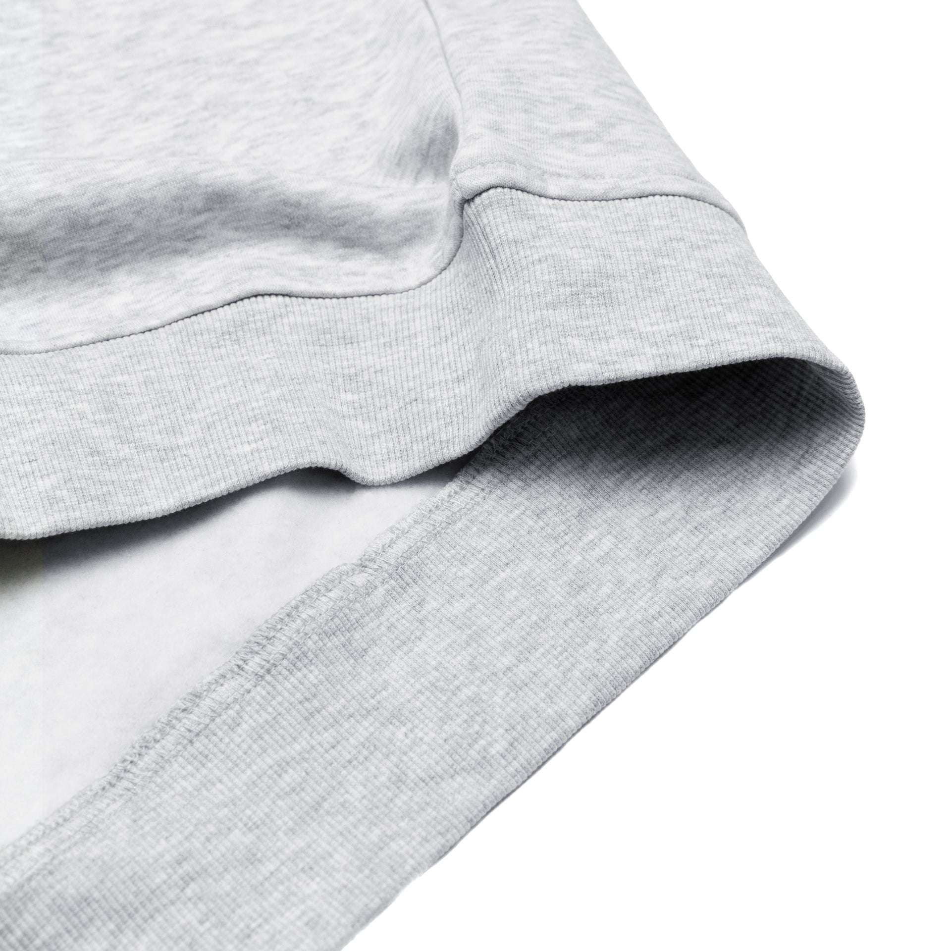 HERO-1020 Unisex Blank Crewneck Sweatshirt - Ash Heather 1020 2022 S/S Adult Crewneck Grey HERO New Tops Unisex